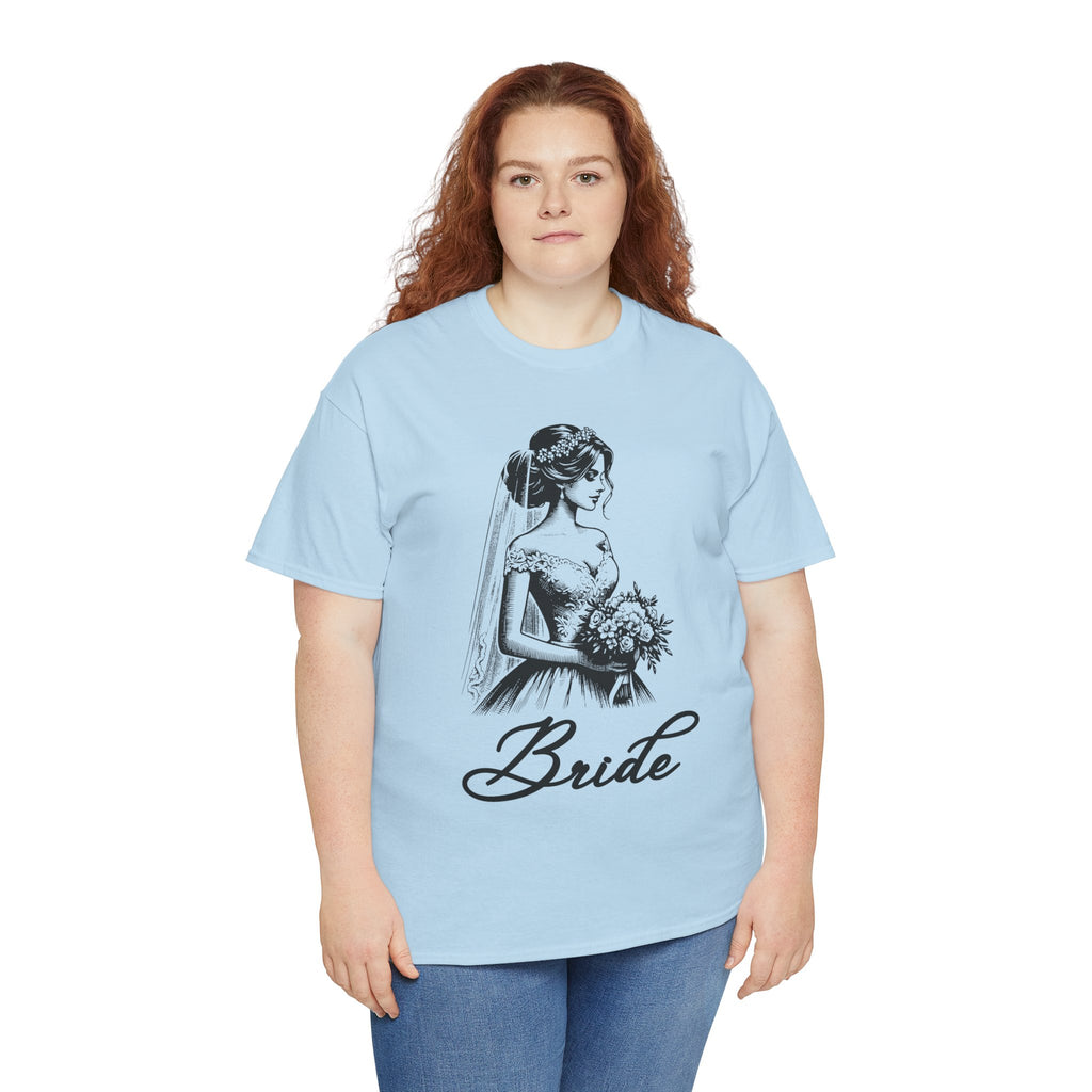 Bride Graphic Tee, Wedding Gift T-Shirt, Bridal Party Apparel, Engagement Celebration Shirt, Bride-to-Be Outfit