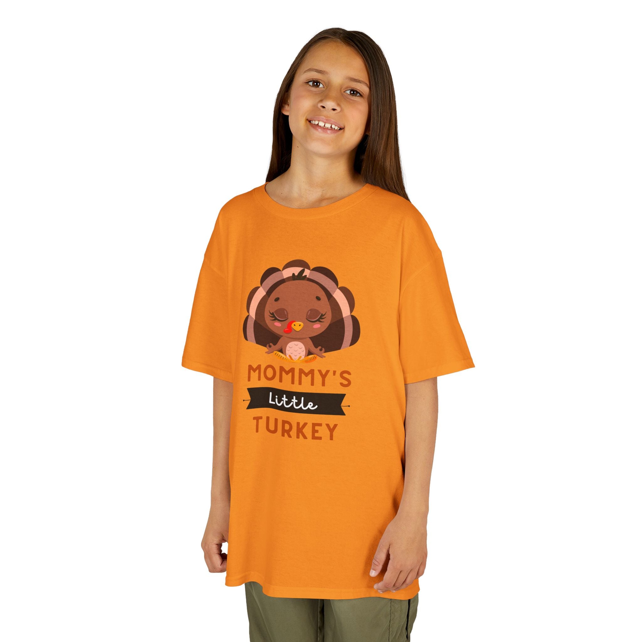 Kids Thanksgiving Tee, Mommy's Little Turkey Shirt, Fall Holiday Outfit, Thanksgiving Gift, Adorable Kids Fashion