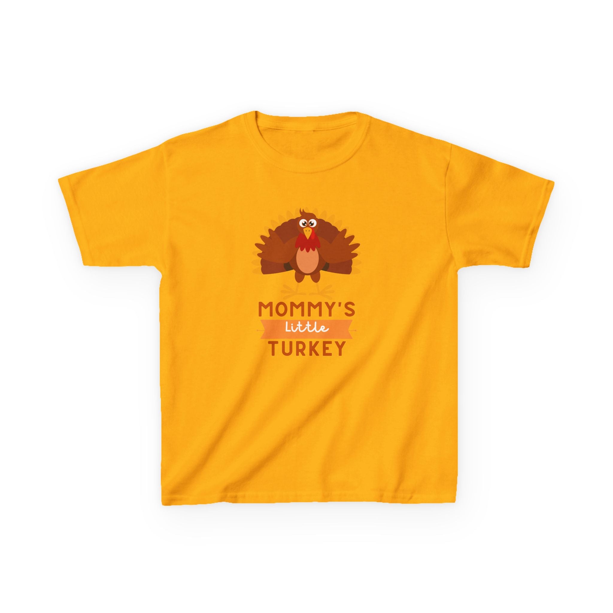 Mommy's Little Turkey Kids Tee - Thanksgiving Gift, Holiday Apparel, Cute Kids Clothing, Family Gathering, Kid's Casual Wear