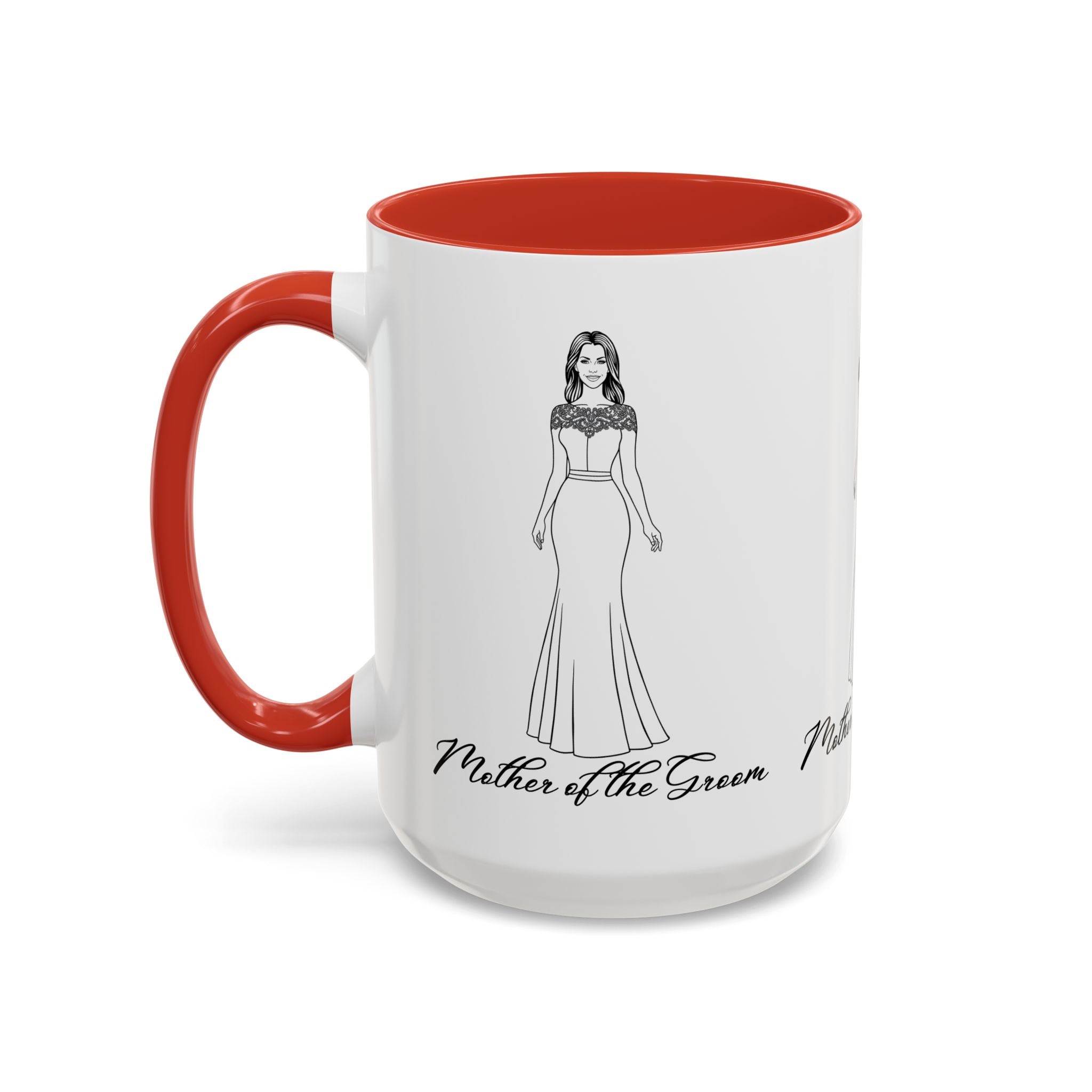 Mother of the Groom Mug-Accent Coffee Mug (11, 15oz)