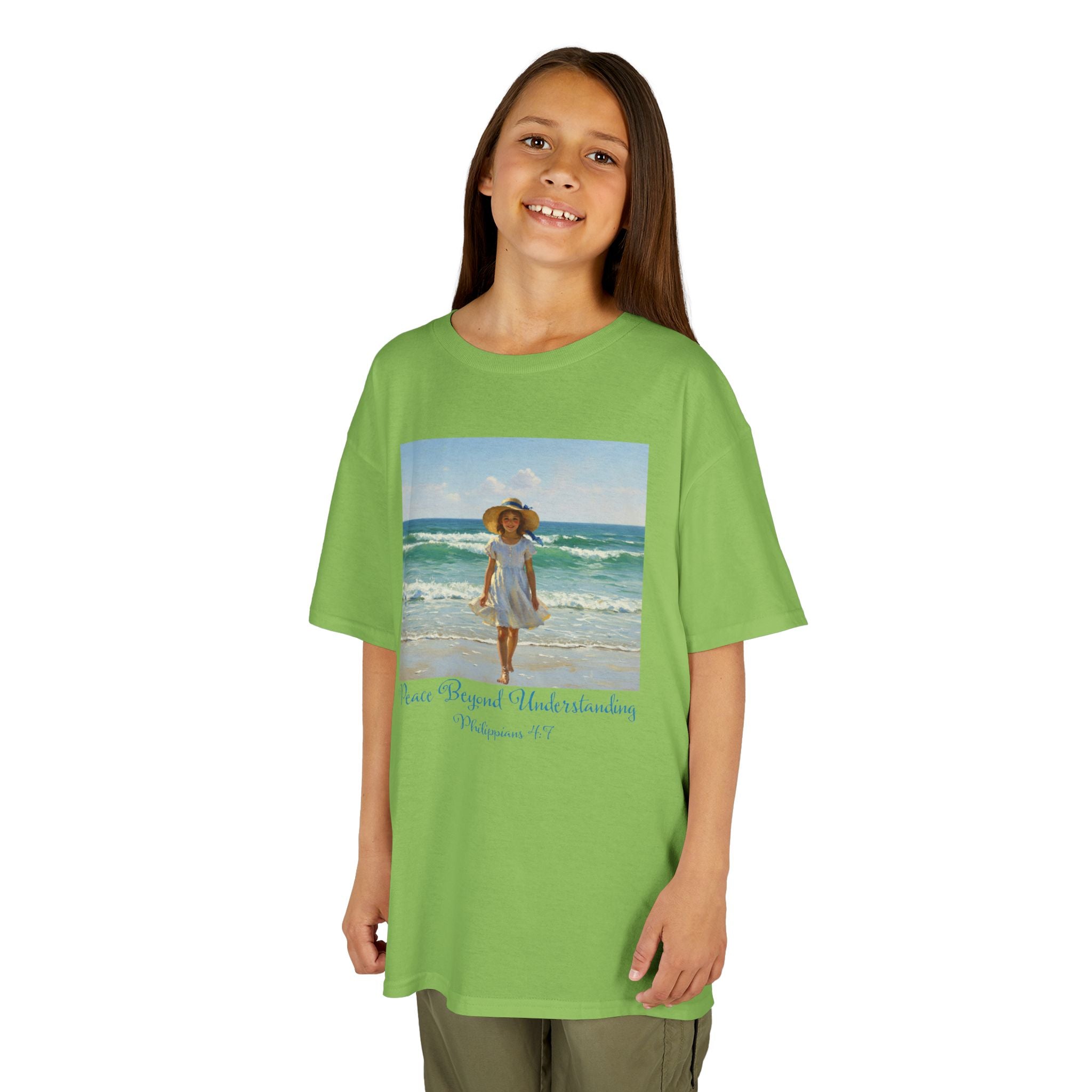 Whimsical Beach Fun Kids Tee, Summer Shirt, Beach Day Tee, Vacation Outfit, Cute Kids Clothing