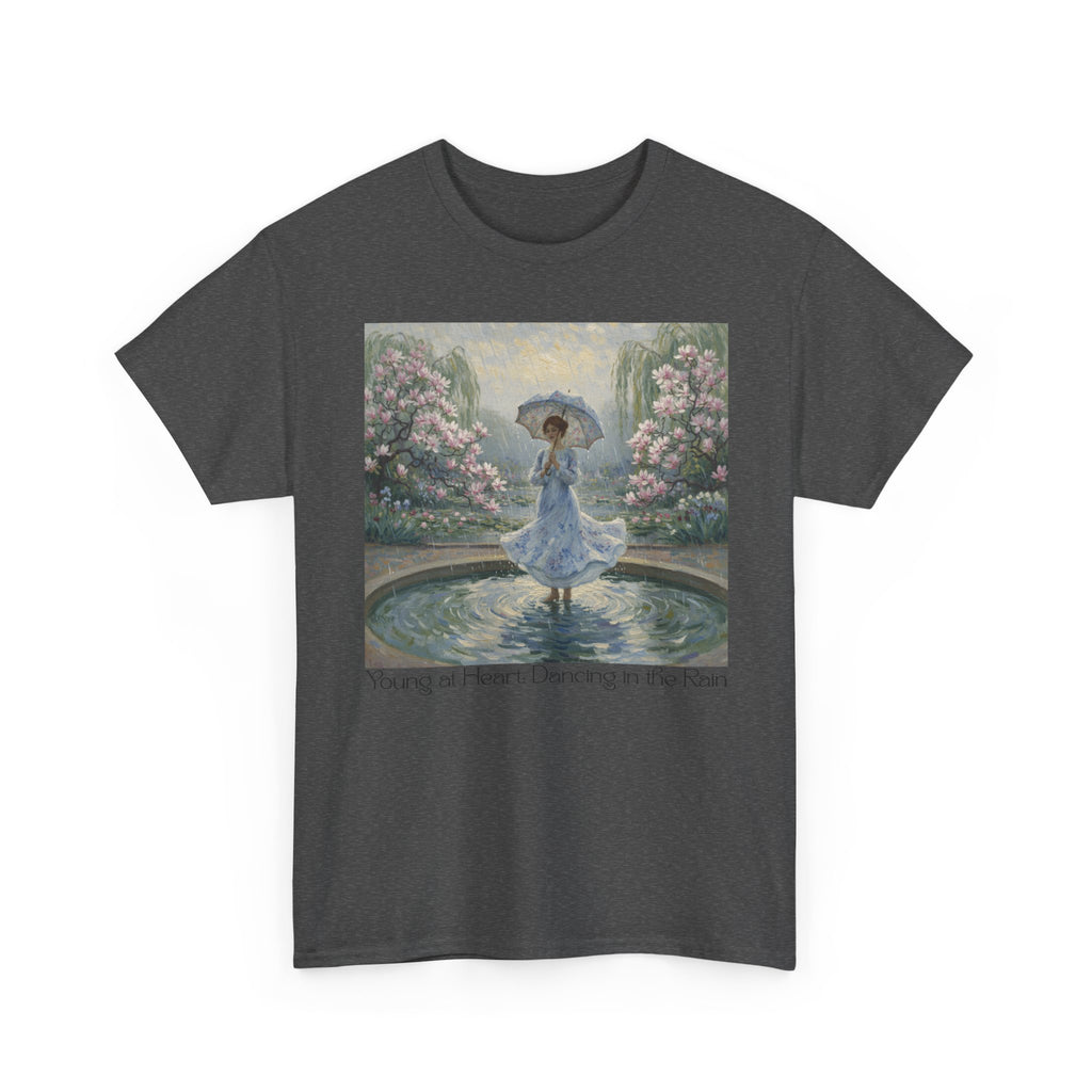 Elegant Floral Dance Unisex Tee, Casual Wear, Art Lover Gift, Spring Fashion, Unique Graphic Shirt