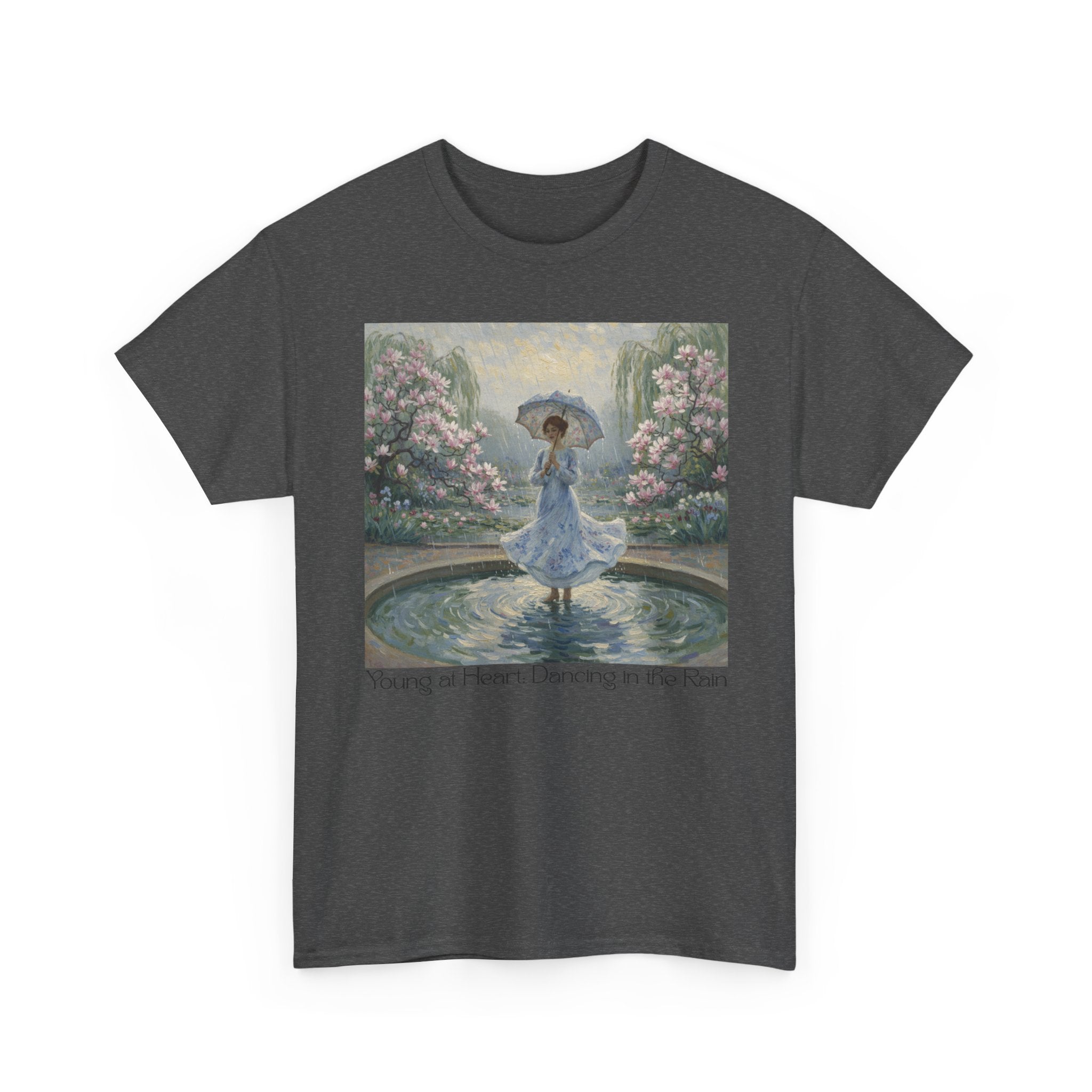 Elegant Floral Dance Unisex Tee, Casual Wear, Art Lover Gift, Spring Fashion, Unique Graphic Shirt