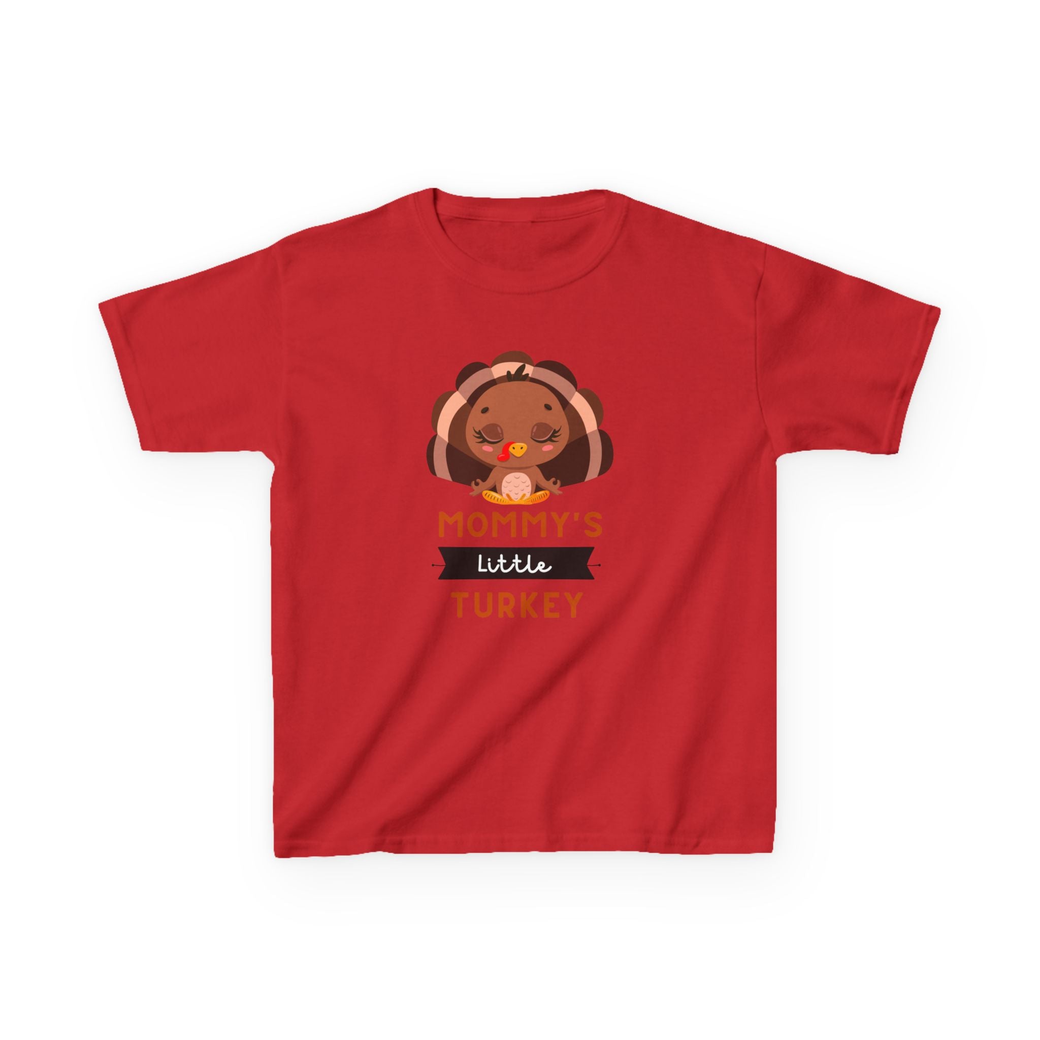 Kids Thanksgiving Tee, Mommy's Little Turkey Shirt, Fall Holiday Outfit, Thanksgiving Gift, Adorable Kids Fashion