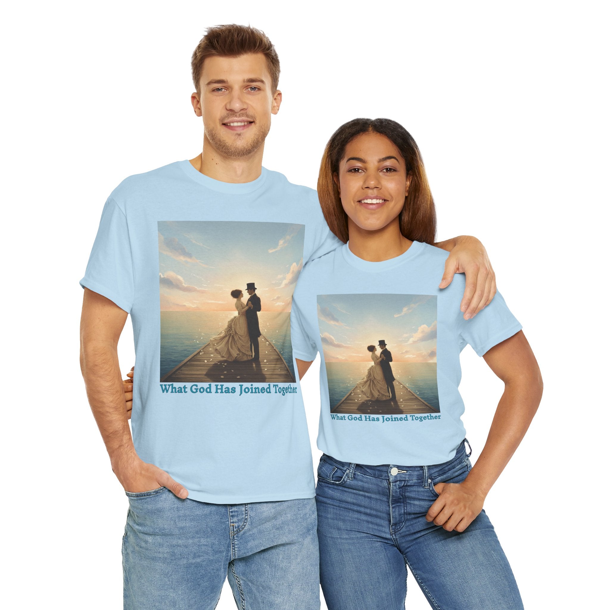 Wedding Anniversary Unisex Cotton Tee, Love Shirt, Couples Gift, Engagement Gift, Bridal Clothing, Marriage Celebration Tee