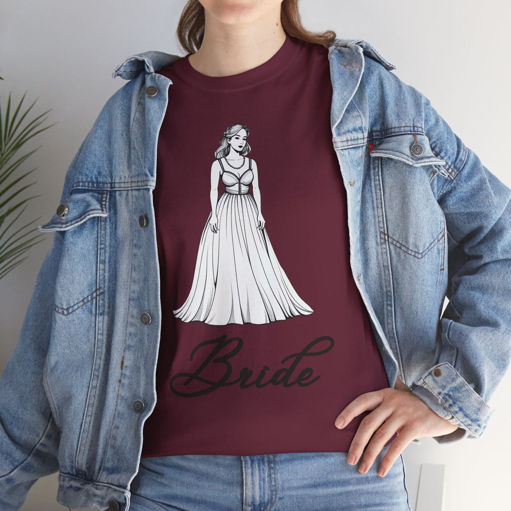 Bride Unisex Heavy Cotton Tee - Perfect for Bachelorette Parties, Bridal Showers, Wedding Celebrations, and Engagement Events, Wedding [...]