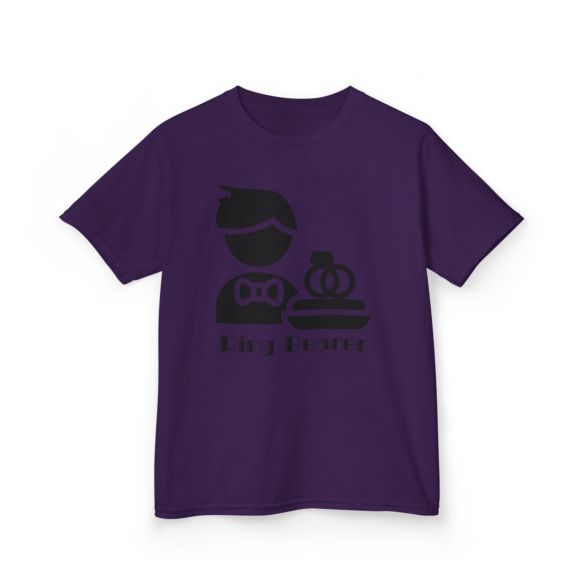 Kids Ring Bearer Tee - Perfect for Weddings, Flower Girl Outfits, Cute Kid’s Apparel, Wedding Party Shirts, Kids Event T-Shirt