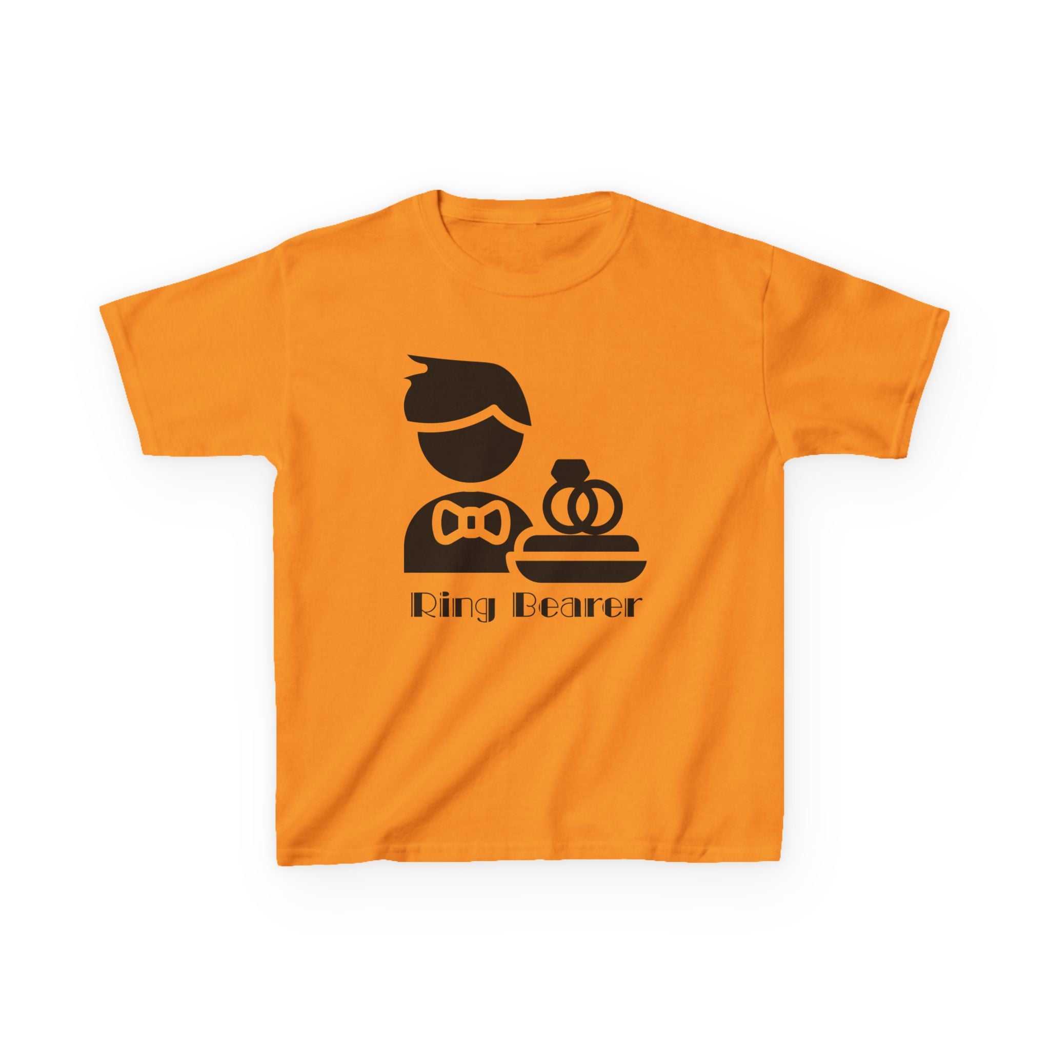 Kids Ring Bearer Tee - Perfect for Weddings, Flower Girl Outfits, Cute Kid’s Apparel, Wedding Party Shirts, Kids Event T-Shirt