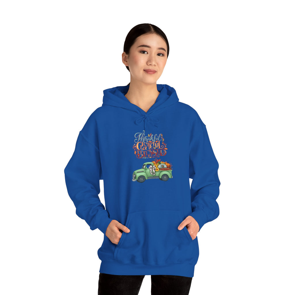 Festive Truck Sweatshirt - Cozy Holiday Hoodie, Winter Gift, Christmas Apparel, Unisex Clothing, Seasonal Fashion