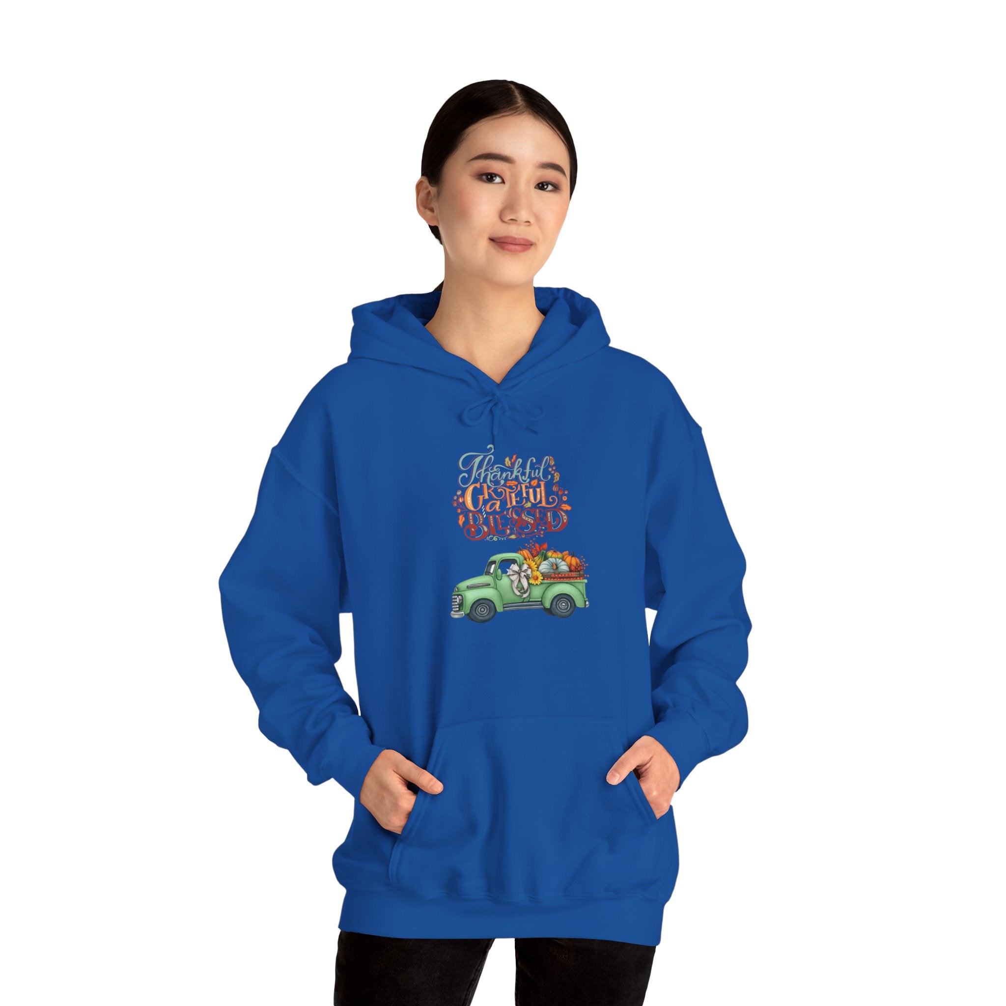 Festive Truck Sweatshirt - Cozy Holiday Hoodie, Winter Gift, Christmas Apparel, Unisex Clothing, Seasonal Fashion
