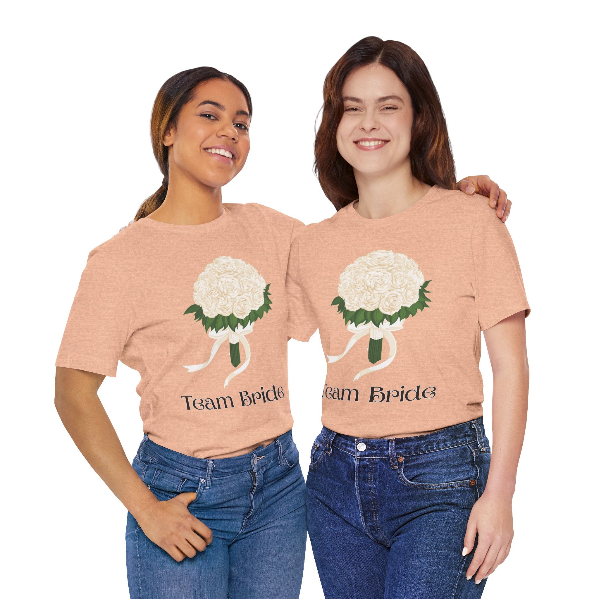 Bride Collection bridesmaids T-Shirt, Wedding Party, Bridal Shower Gift, Matching T-shirts for Bridesmaids, Casual Wedding Celebration Shirt