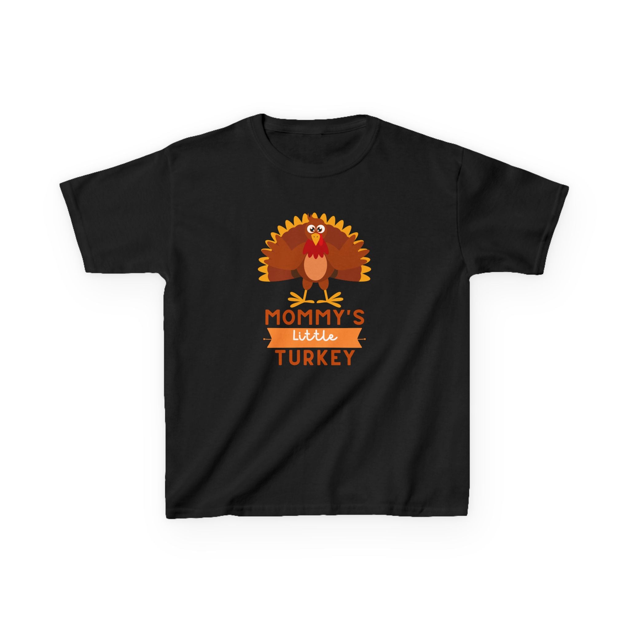 Mommy's Little Turkey Kids Tee - Thanksgiving Gift, Holiday Apparel, Cute Kids Clothing, Family Gathering, Kid's Casual Wear