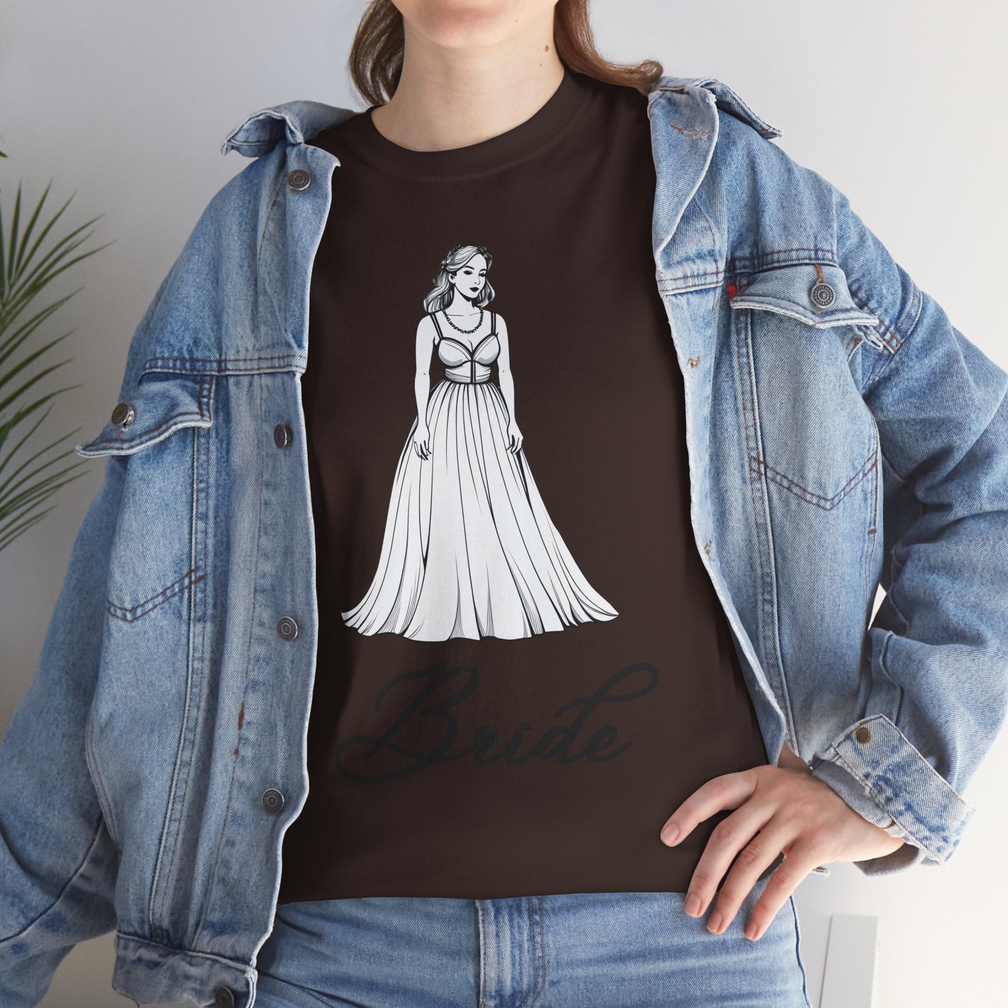 Bride Unisex Heavy Cotton Tee - Perfect for Bachelorette Parties, Bridal Showers, Wedding Celebrations, and Engagement Events, Wedding [...]