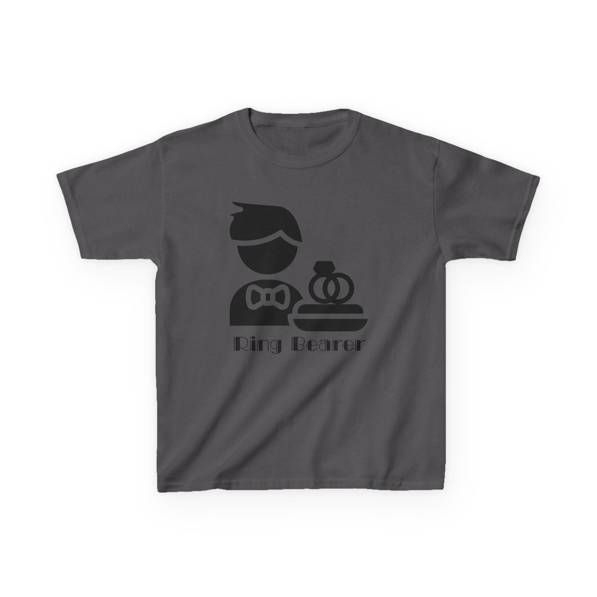 Kids Ring Bearer Tee - Perfect for Weddings, Flower Girl Outfits, Cute Kid’s Apparel, Wedding Party Shirts, Kids Event T-Shirt