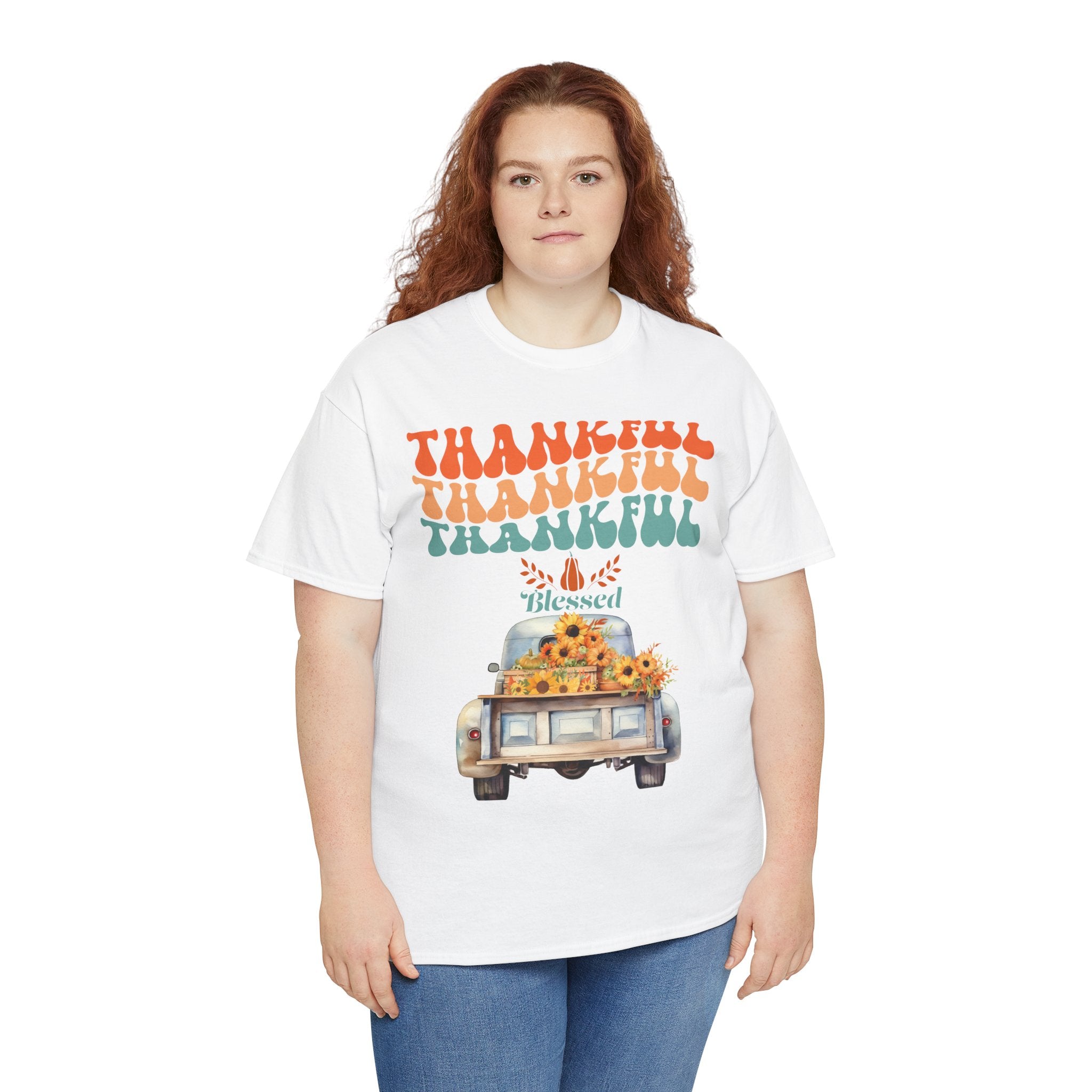 Thankful Vibes Unisex Tee - Perfect for Thanksgiving, Gratitude, Casual Wear, Gifts, Summer Days