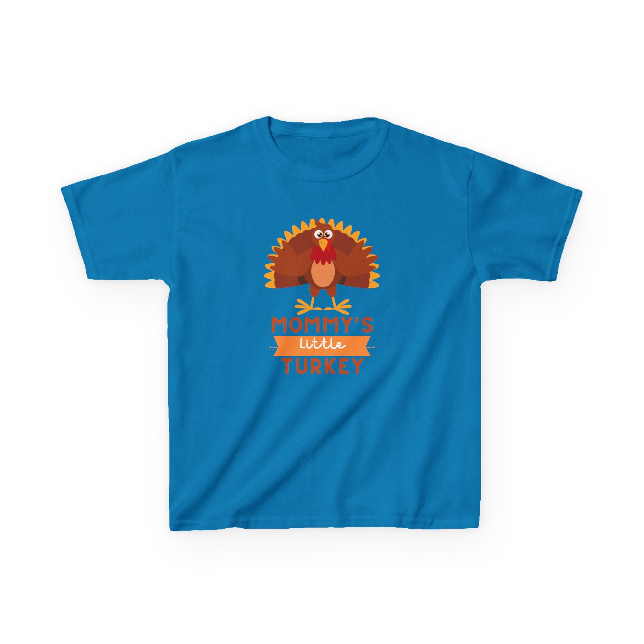 Mommy's Little Turkey Kids Tee - Thanksgiving Gift, Holiday Apparel, Cute Kids Clothing, Family Gathering, Kid's Casual Wear