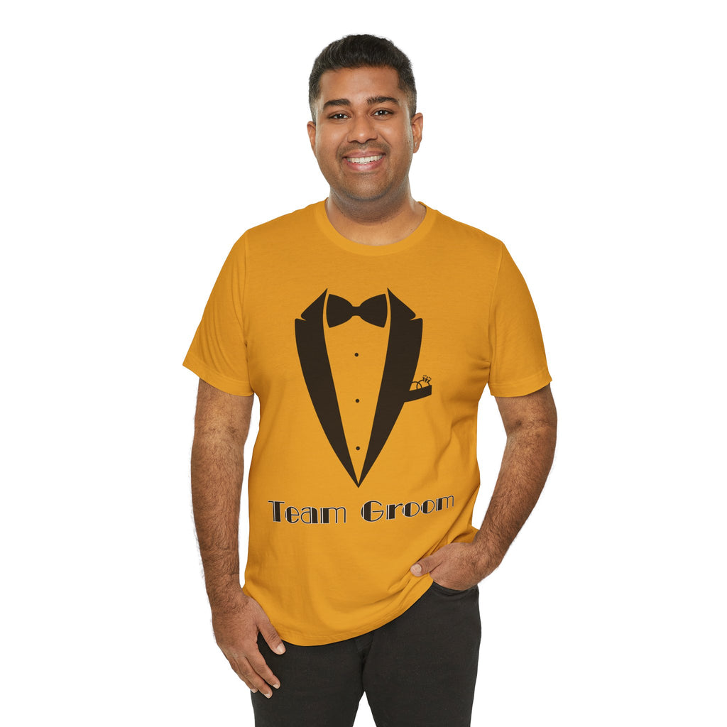 Team Groom Wedding T-Shirt, Perfect for Groomsmen, Bachelor Party, Wedding Events, Groom Attire, Engagement Celebration