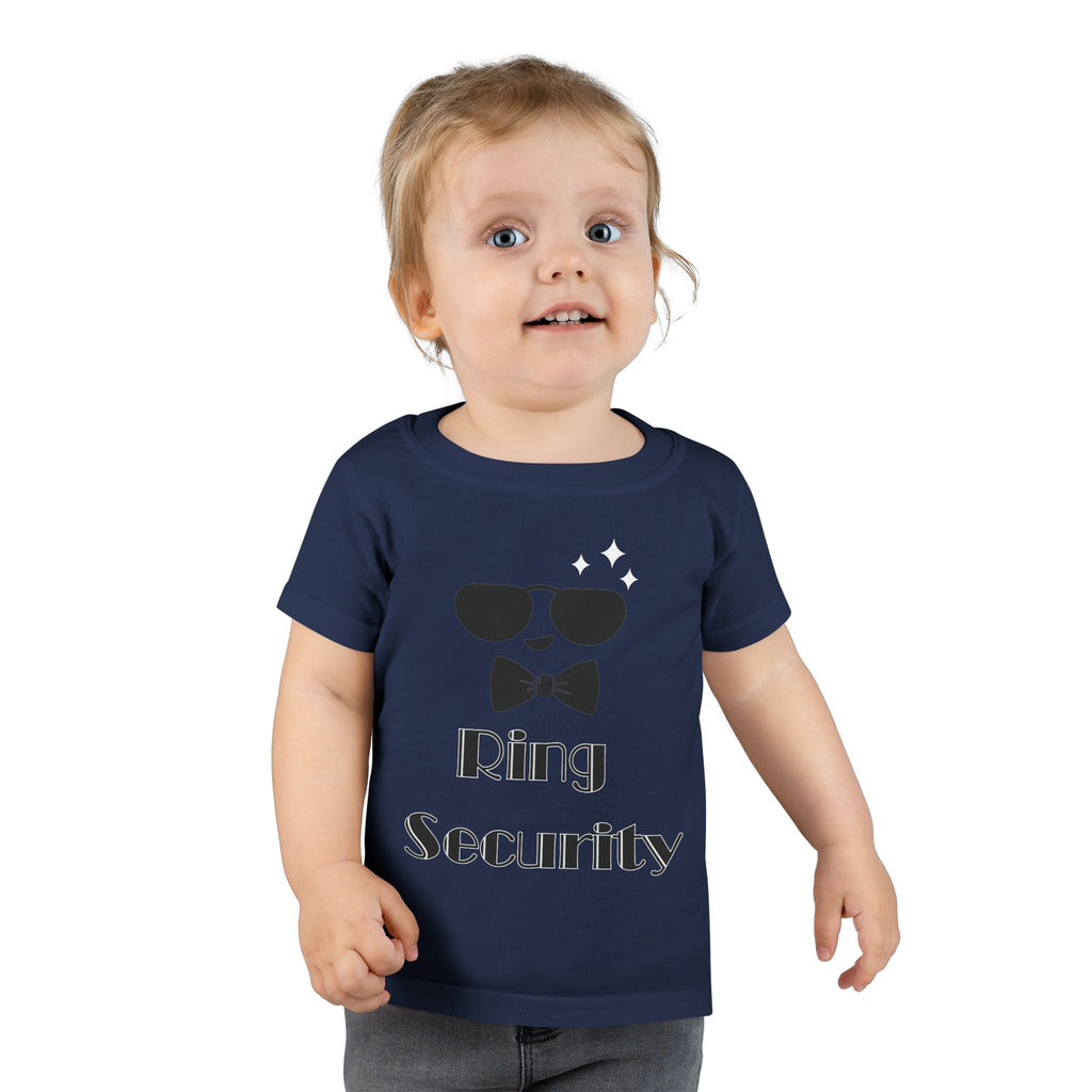 Toddler Security T-Shirt, Funny Toddler Tee, Kids Birthday Gift, Toddler Outfit, Baby Shower Gift, Little Ring Bearer Shirt