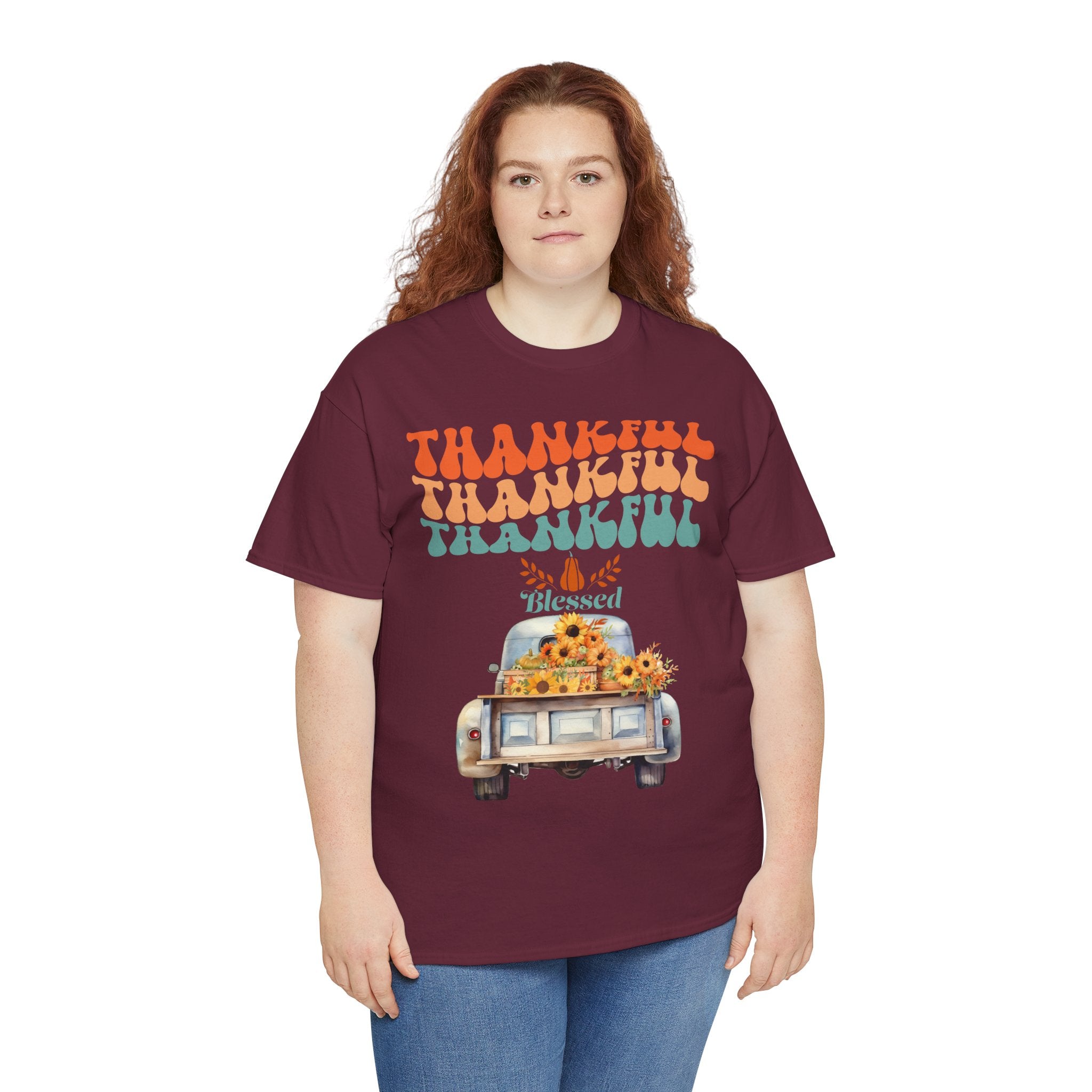 Thankful Vibes Unisex Tee - Perfect for Thanksgiving, Gratitude, Casual Wear, Gifts, Summer Days