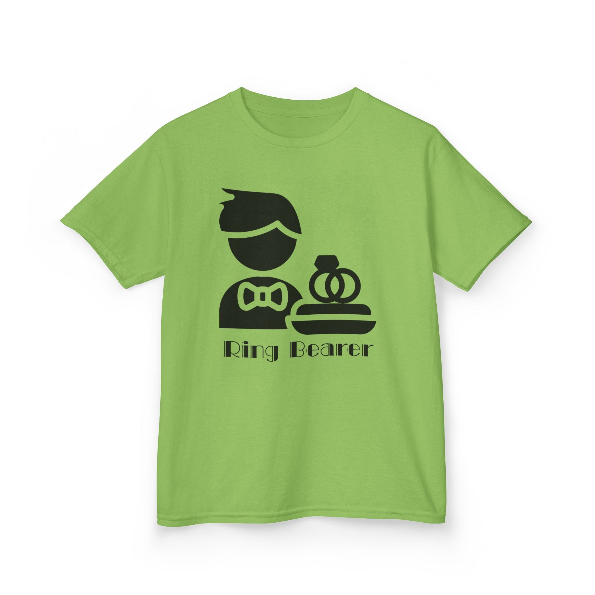 Kids Ring Bearer Tee - Perfect for Weddings, Flower Girl Outfits, Cute Kid’s Apparel, Wedding Party Shirts, Kids Event T-Shirt