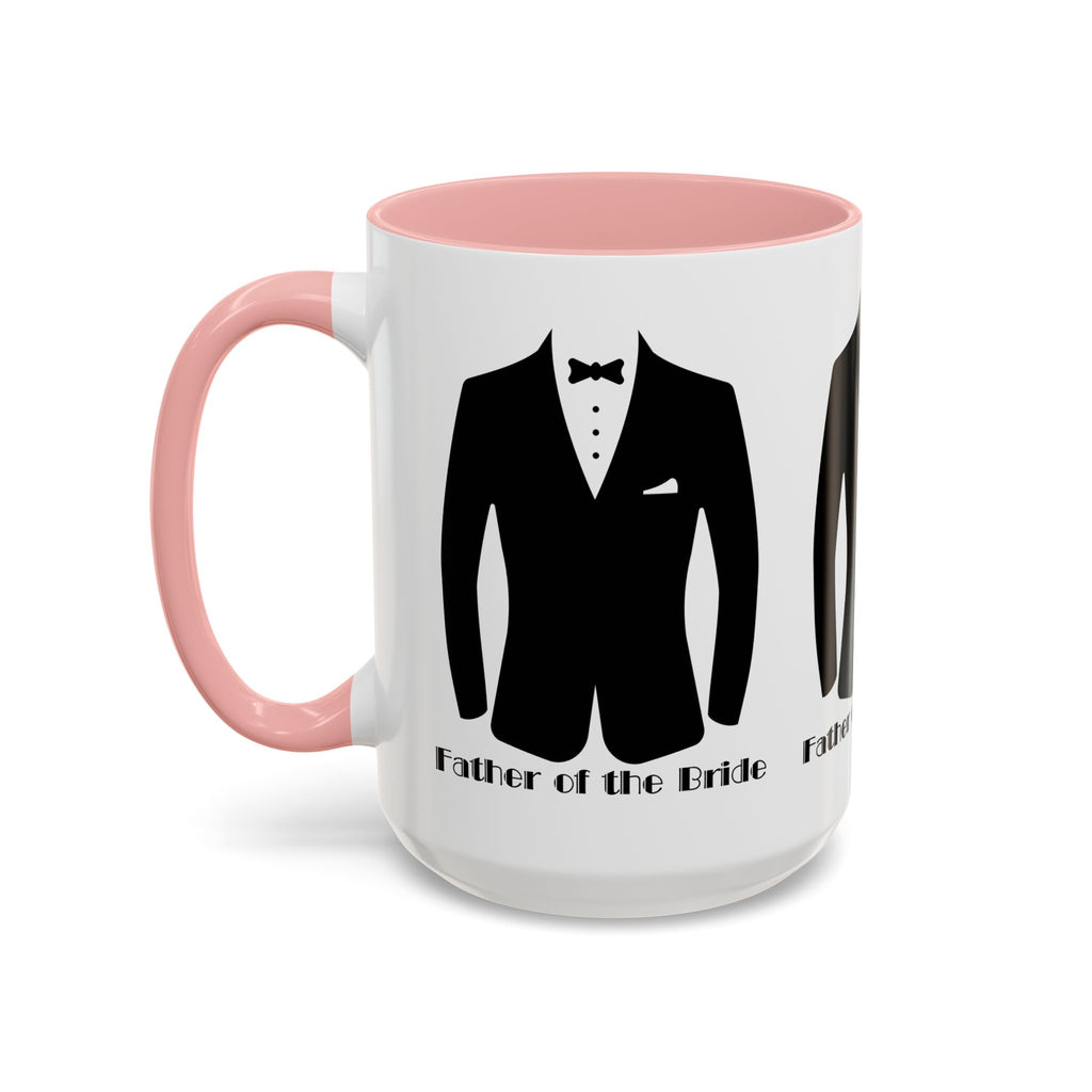 Father of the Bride Mug  11, 15oz| Wedding Day Gift | Elegant Keepsake for Dad