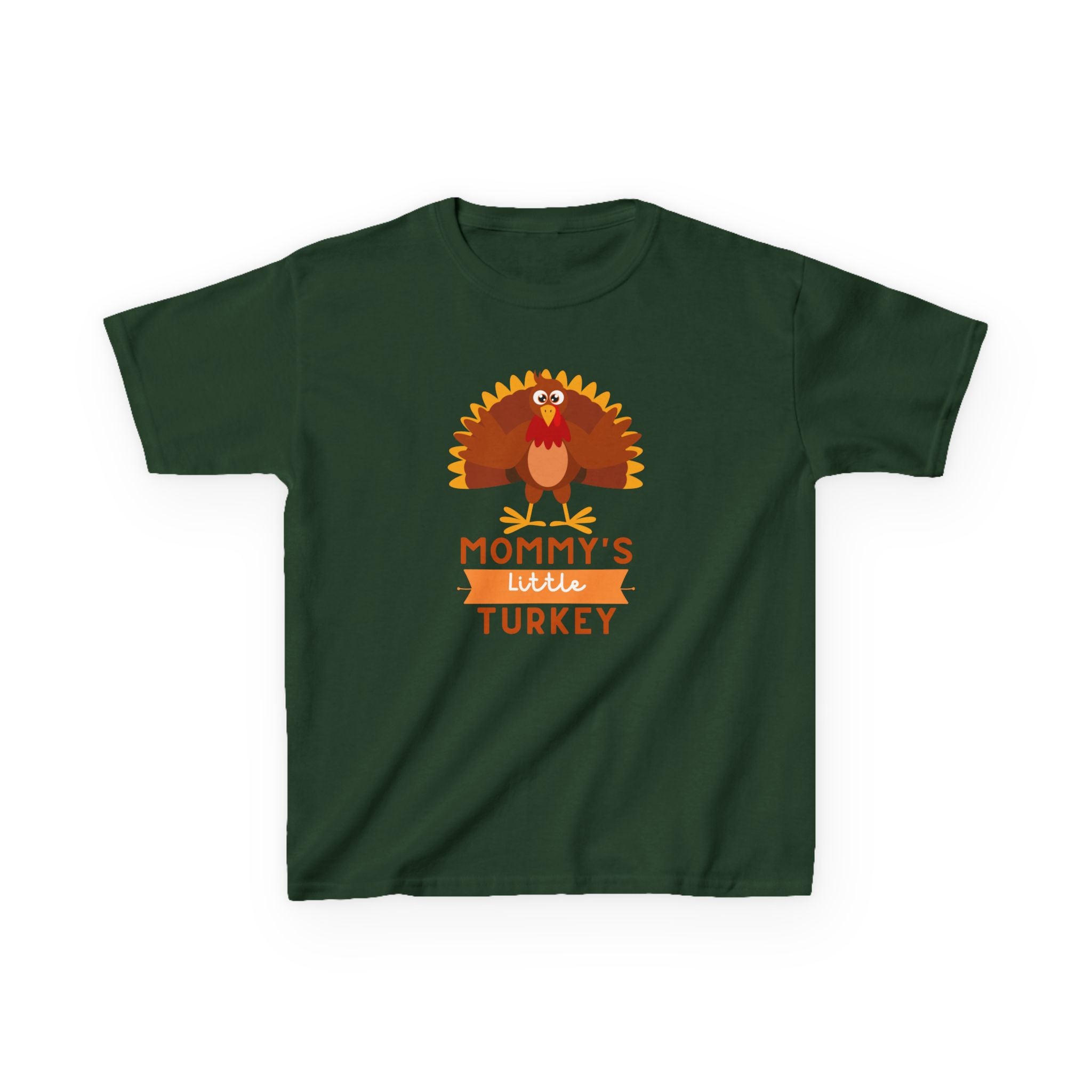 Mommy's Little Turkey Kids Tee - Thanksgiving Gift, Holiday Apparel, Cute Kids Clothing, Family Gathering, Kid's Casual Wear