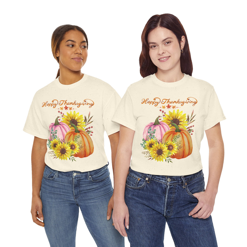 Thanksgiving T-shirts, Pumpkin Tee, Autumn Shirt, Unisex Fall Apparel, Holiday Gift, Cozy Outfit, Harvest Festival Clothing