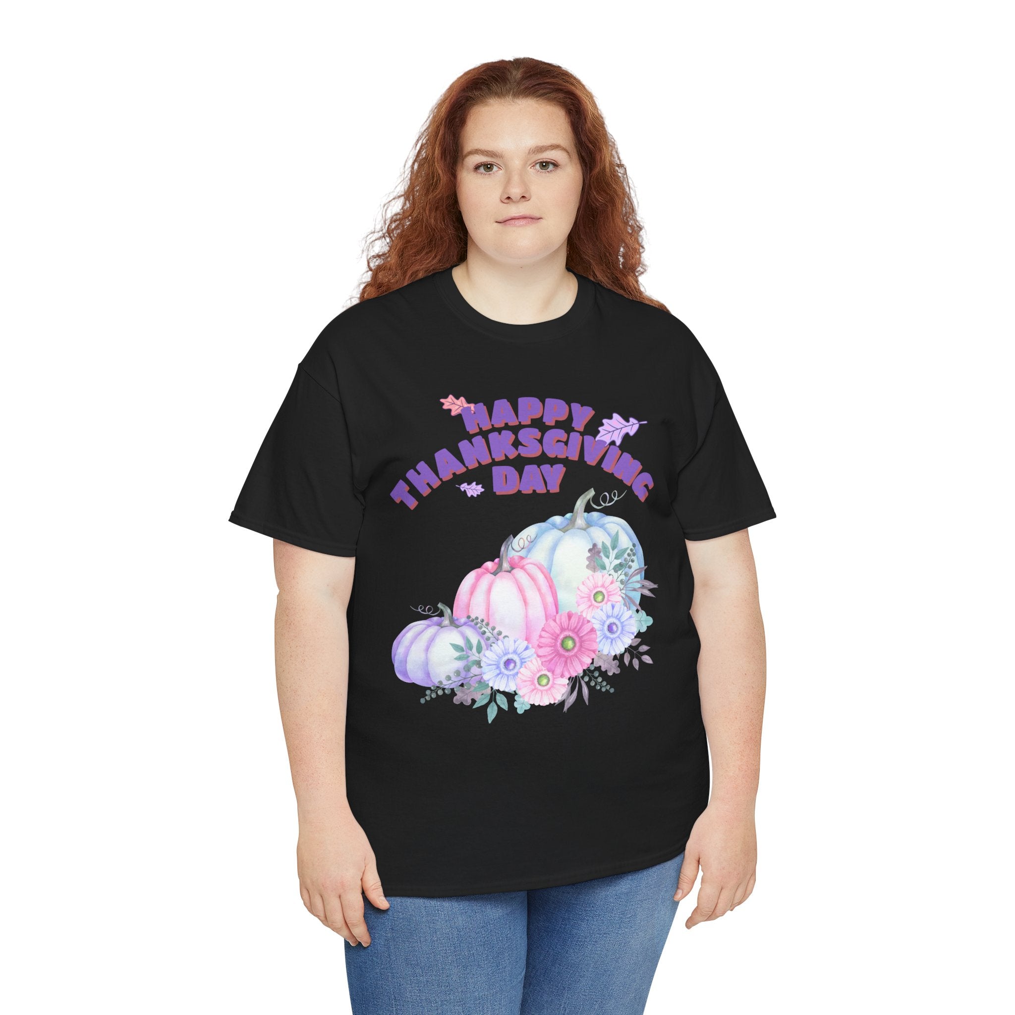 Thanksgiving Celebration Tee, Happy Thanksgiving Day Shirt, Fall T-Shirt, Holiday Gift, Unisex Cotton Top, Autumn Fashion