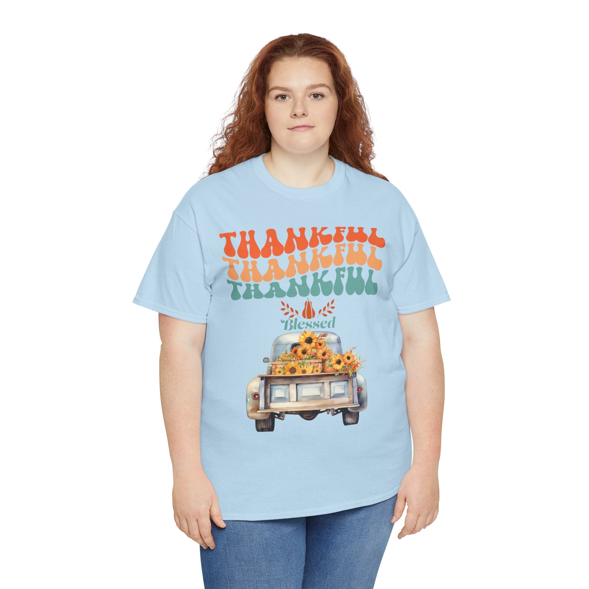 Thankful Vibes Unisex Tee - Perfect for Thanksgiving, Gratitude, Casual Wear, Gifts, Summer Days