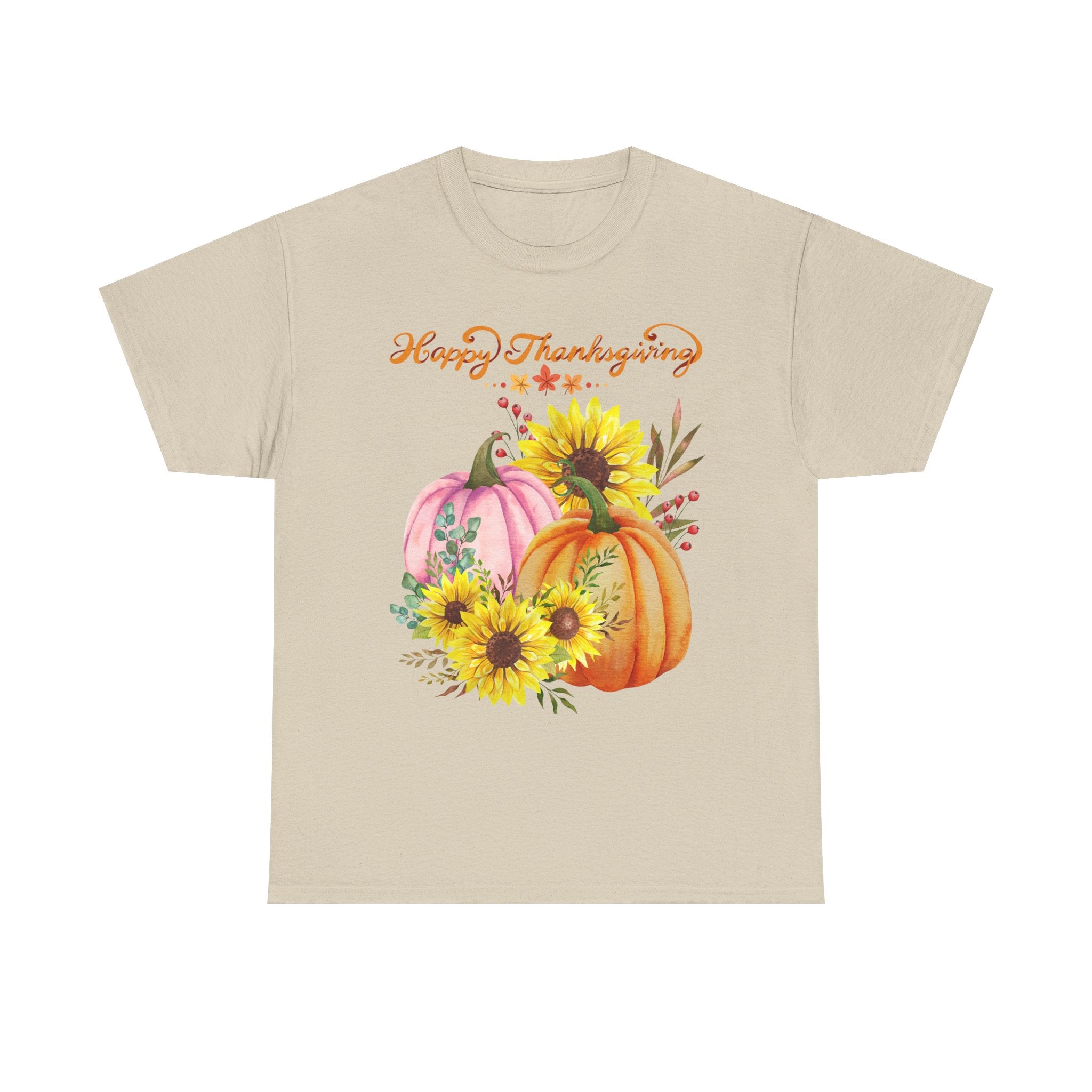 Thanksgiving T-shirts, Pumpkin Tee, Autumn Shirt, Unisex Fall Apparel, Holiday Gift, Cozy Outfit, Harvest Festival Clothing