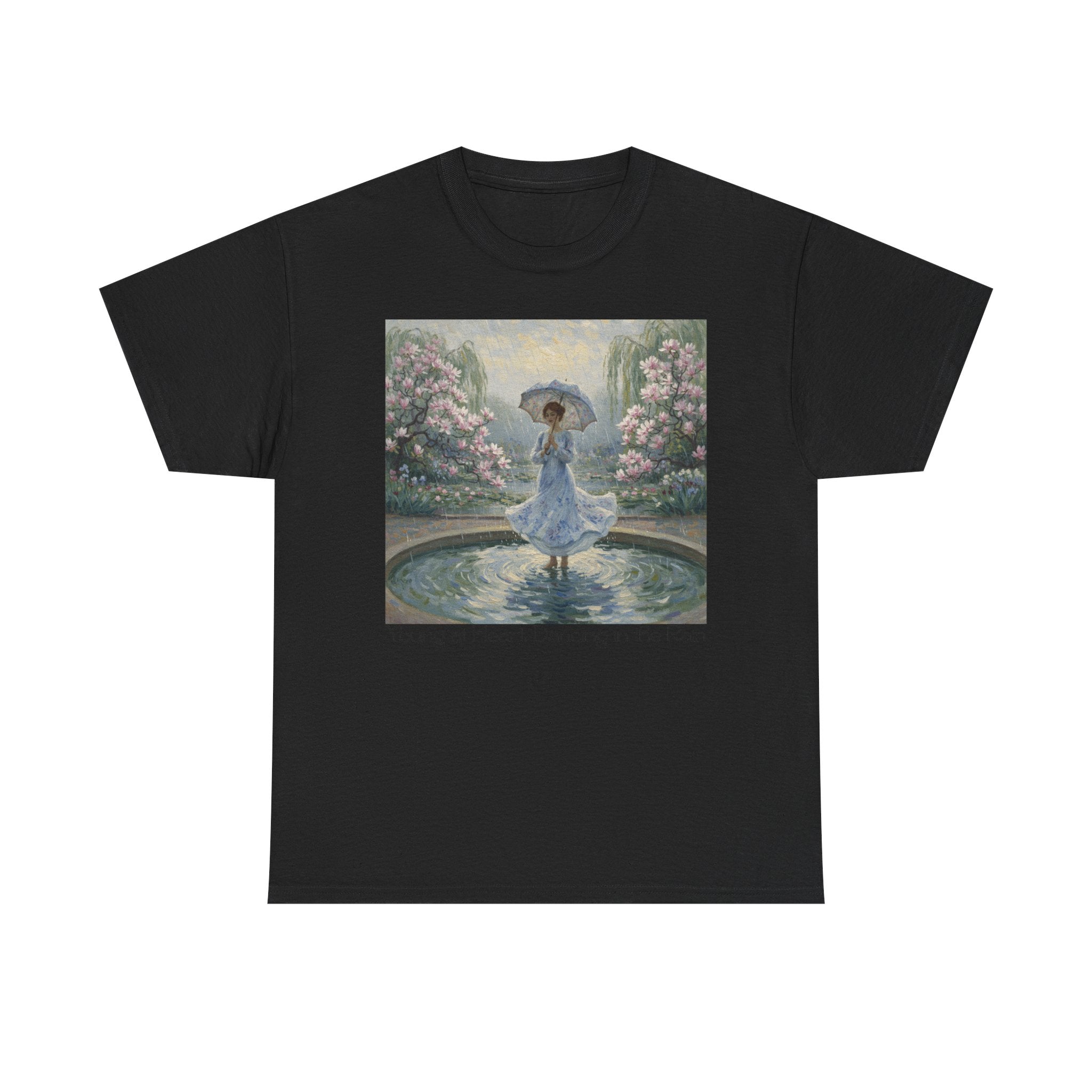 Elegant Floral Dance Unisex Tee, Casual Wear, Art Lover Gift, Spring Fashion, Unique Graphic Shirt
