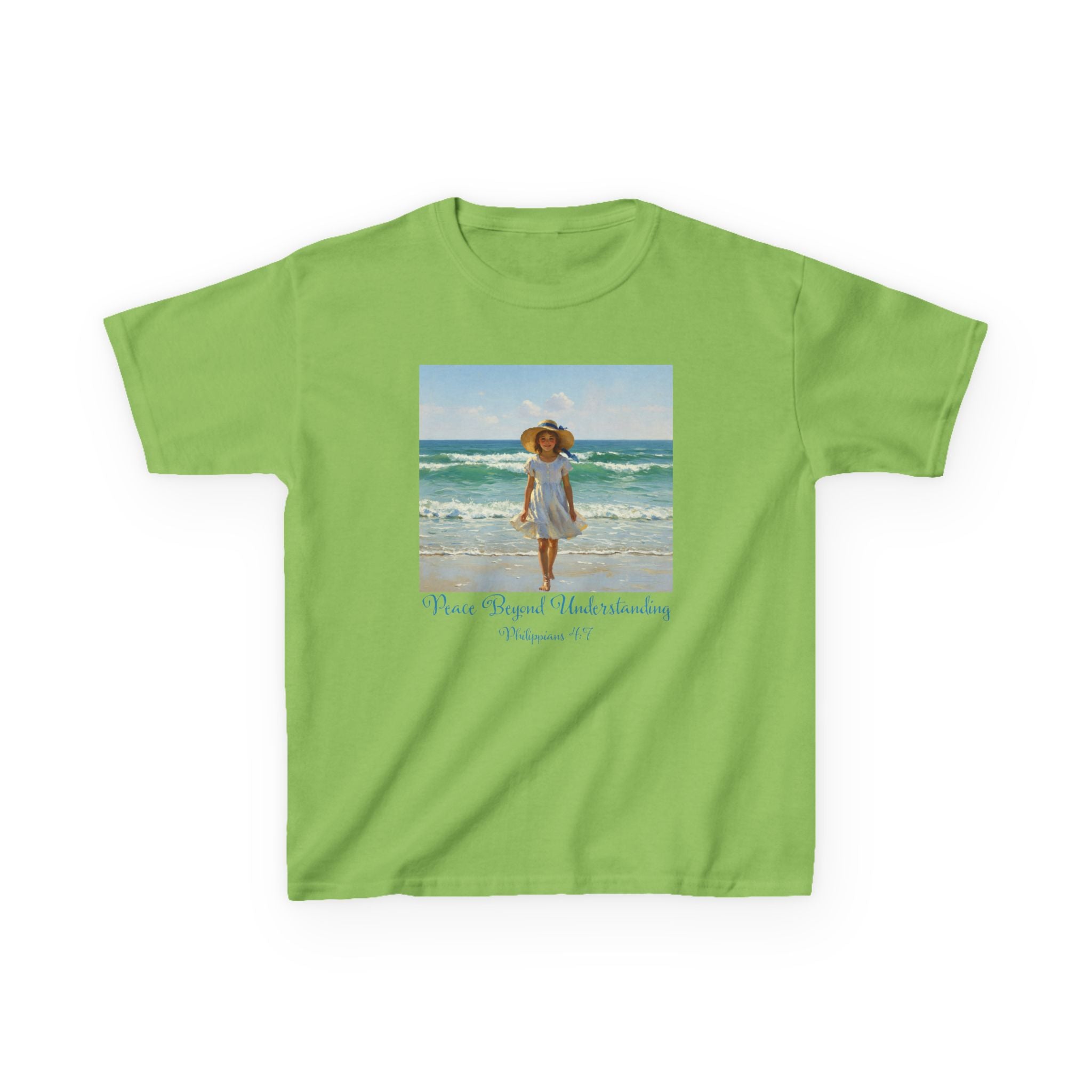 Whimsical Beach Fun Kids Tee, Summer Shirt, Beach Day Tee, Vacation Outfit, Cute Kids Clothing