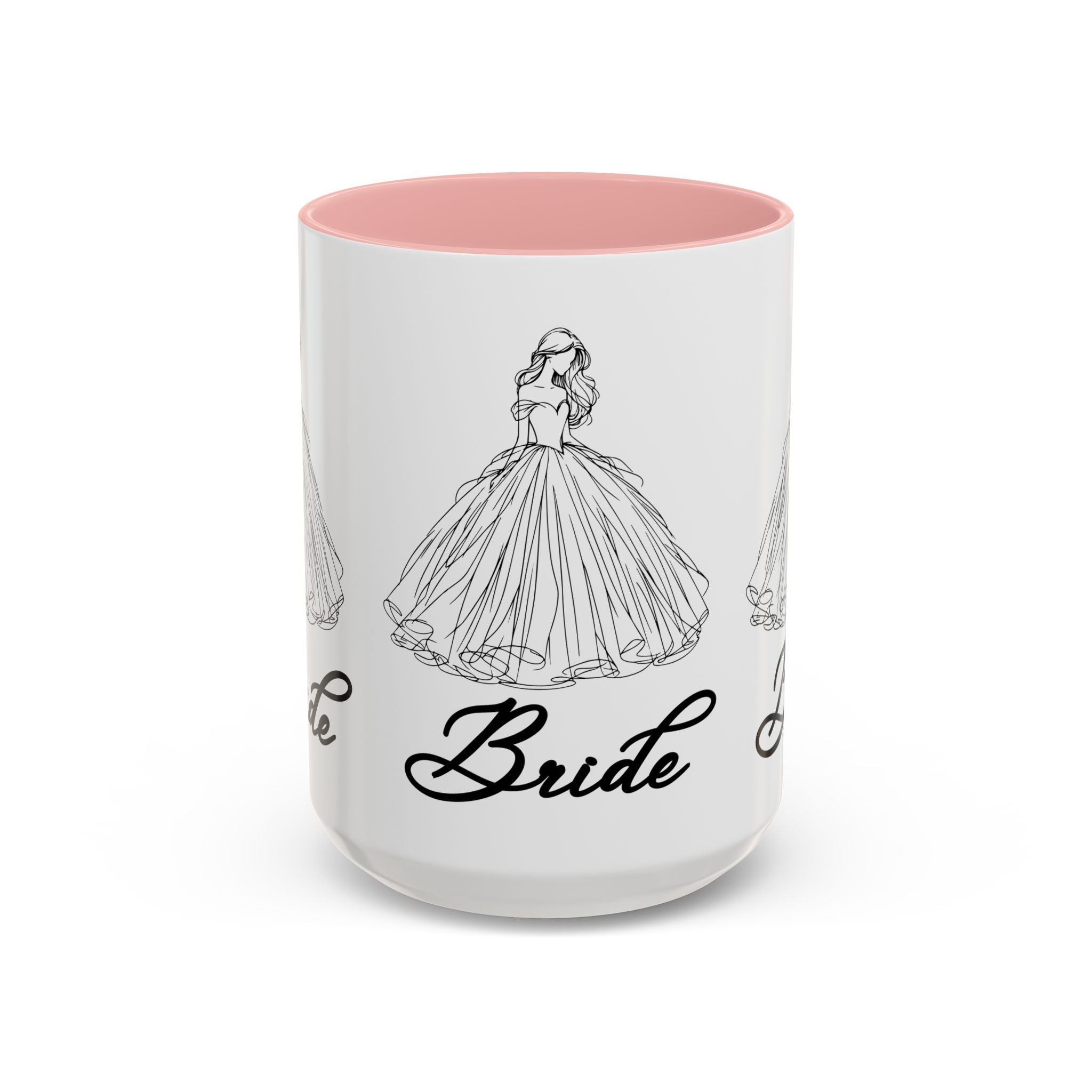 Bride Mug | Elegant Wedding Dress Design | Bridal Shower Gift & Keepsake