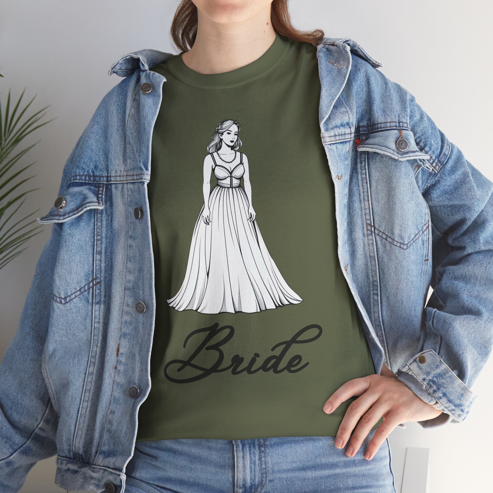 Bride Unisex Heavy Cotton Tee - Perfect for Bachelorette Parties, Bridal Showers, Wedding Celebrations, and Engagement Events, Wedding [...]