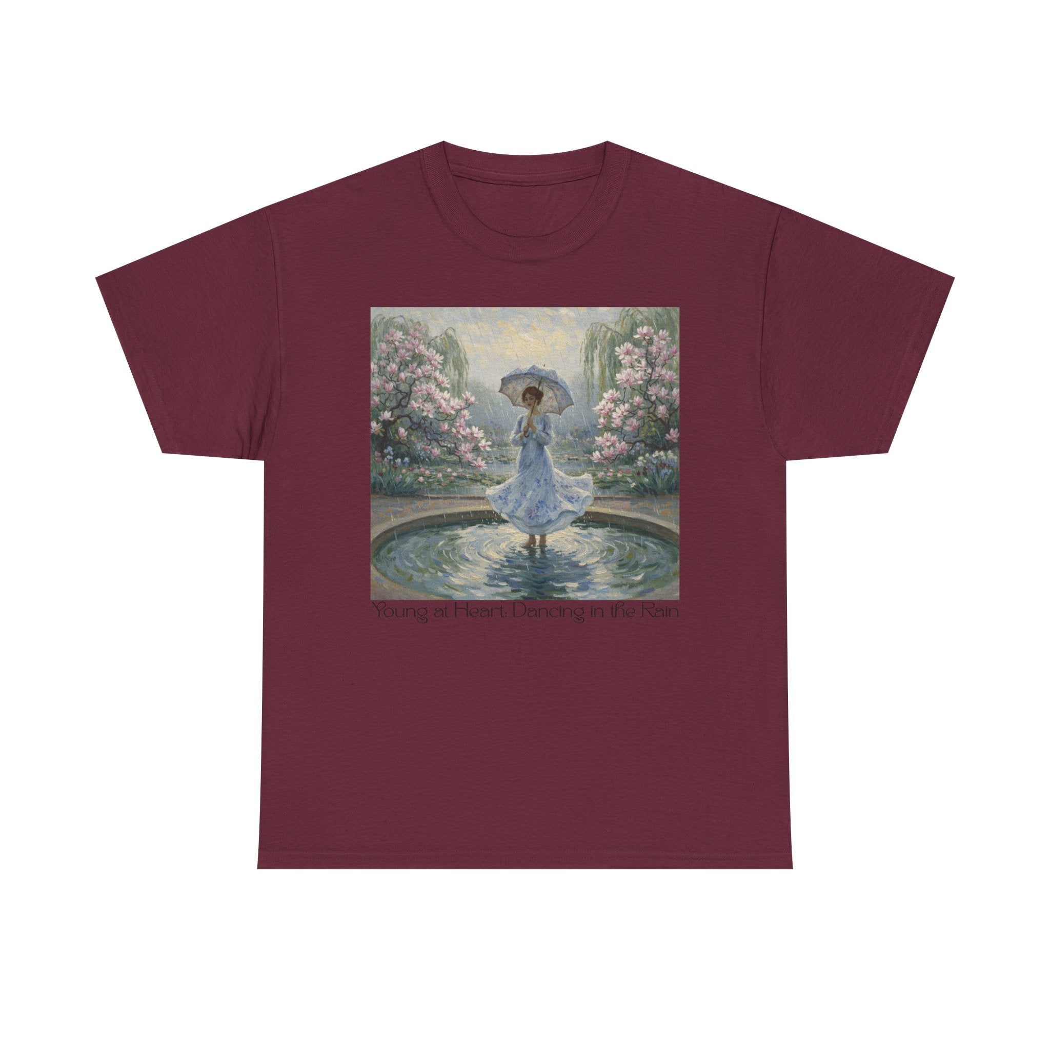 Elegant Floral Dance Unisex Tee, Casual Wear, Art Lover Gift, Spring Fashion, Unique Graphic Shirt