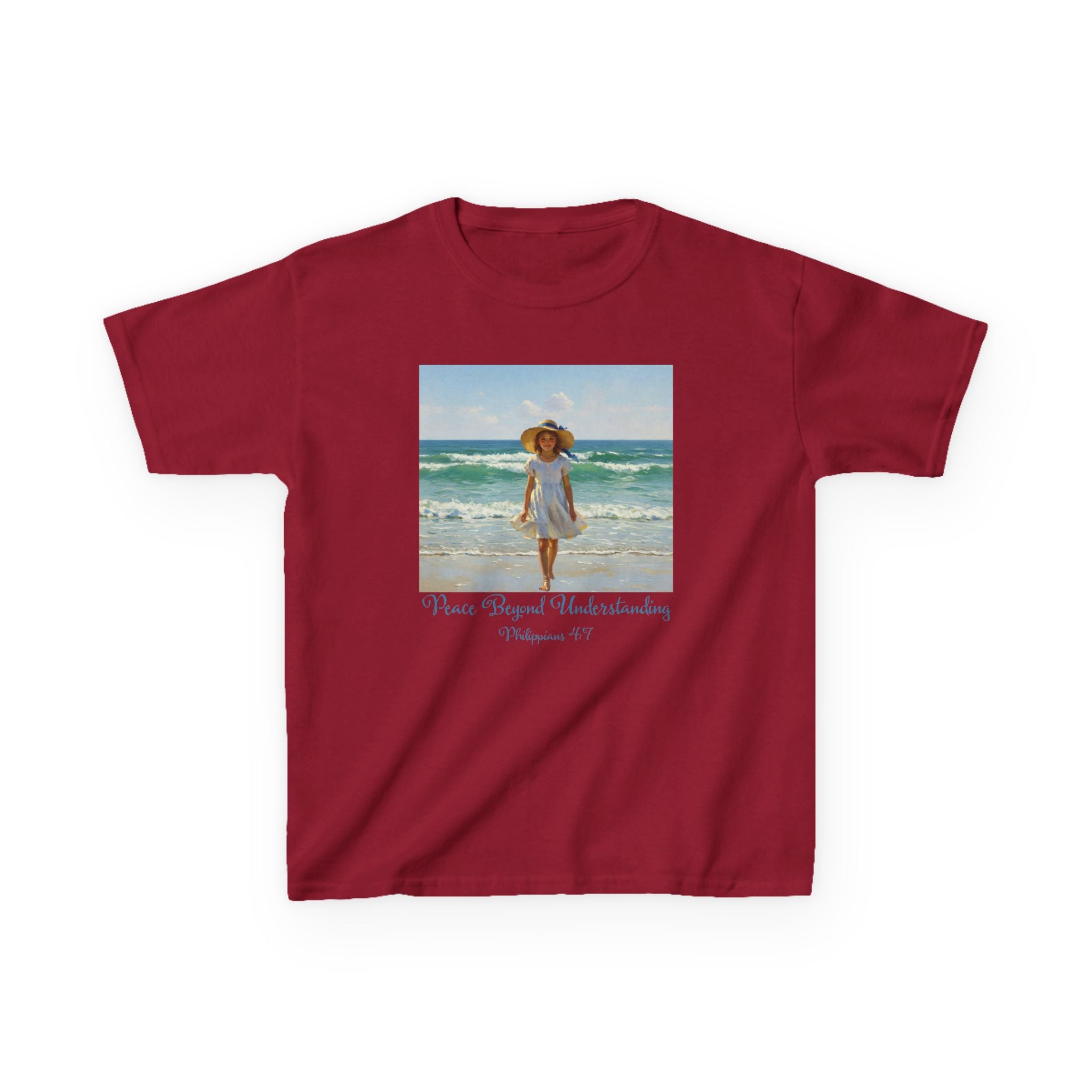 Whimsical Beach Fun Kids Tee, Summer Shirt, Beach Day Tee, Vacation Outfit, Cute Kids Clothing