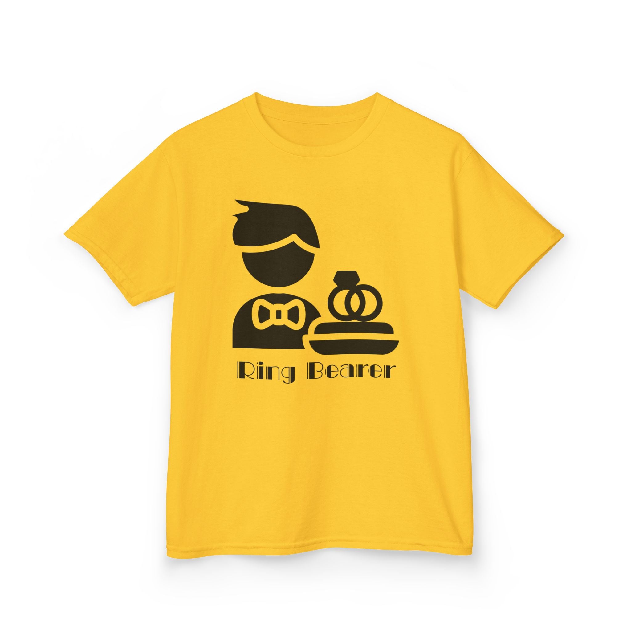Kids Ring Bearer Tee - Perfect for Weddings, Flower Girl Outfits, Cute Kid’s Apparel, Wedding Party Shirts, Kids Event T-Shirt
