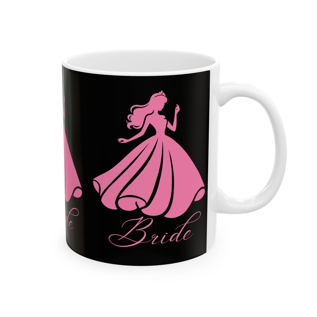 Bride Ceramic Mug 11 oz – Perfect for Weddings, Bridal Showers, Engagement Parties, Gift for Bridesmaid, Wedding Planning Accessories