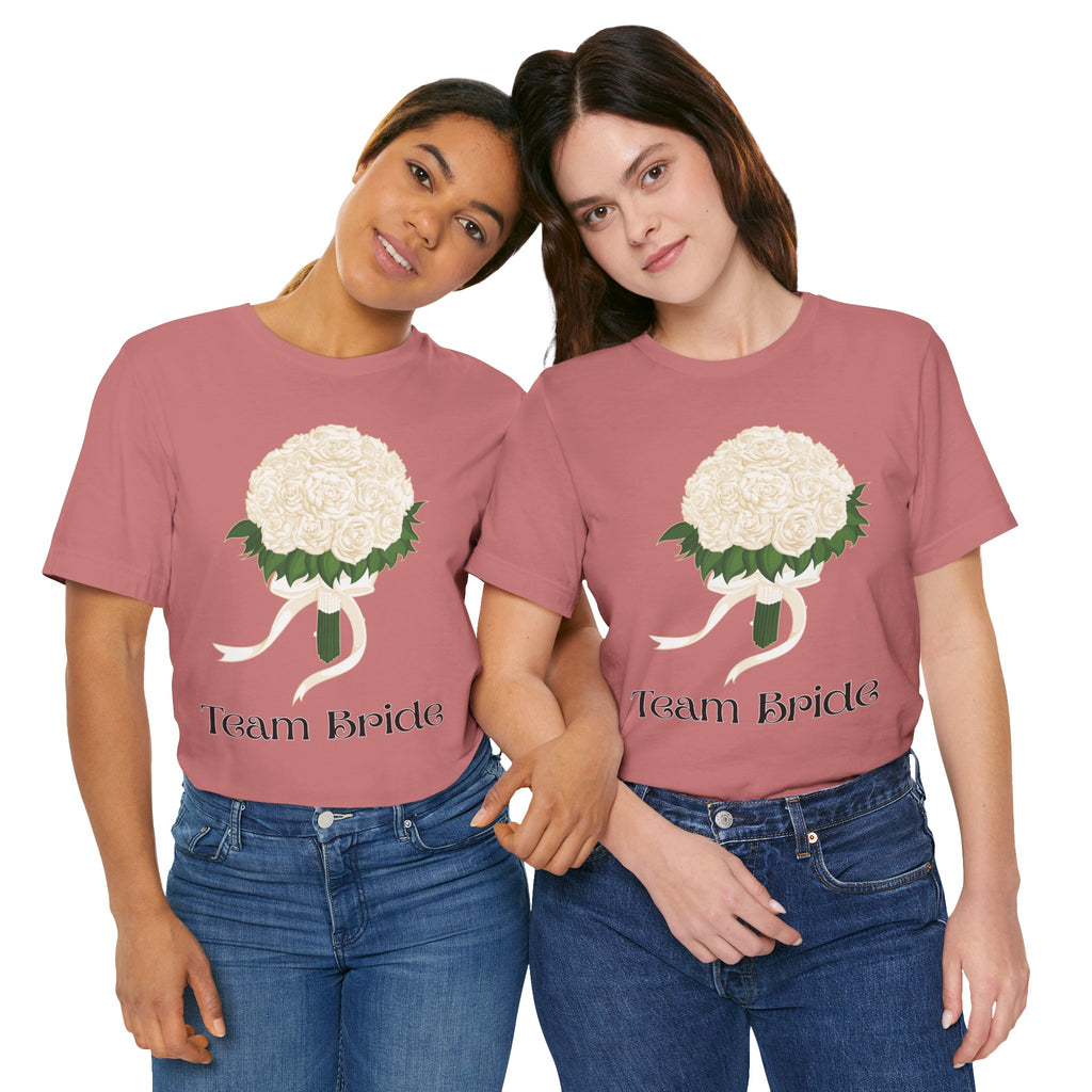 Bride Collection bridesmaids T-Shirt, Wedding Party, Bridal Shower Gift, Matching T-shirts for Bridesmaids, Casual Wedding Celebration Shirt