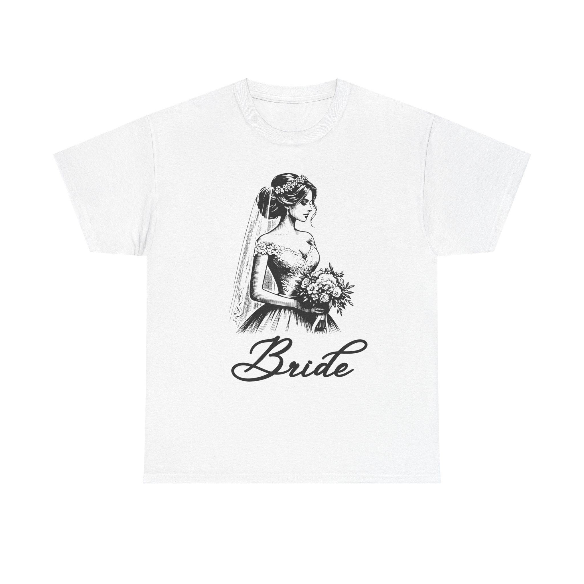 Bride Graphic Tee, Wedding Gift T-Shirt, Bridal Party Apparel, Engagement Celebration Shirt, Bride-to-Be Outfit