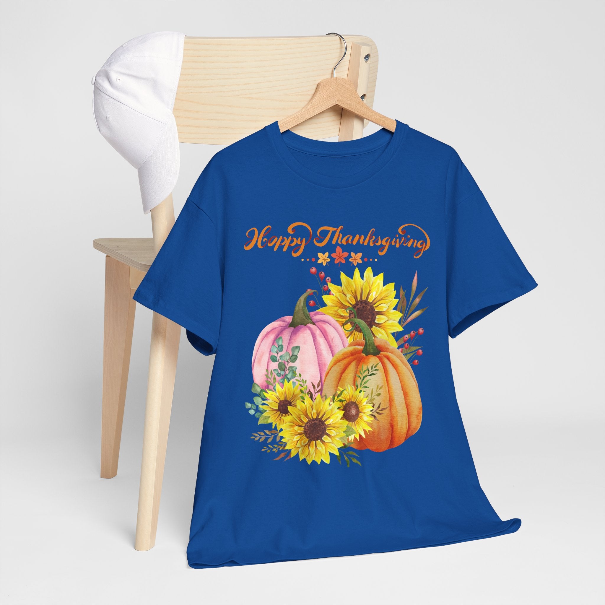 Thanksgiving T-shirts, Pumpkin Tee, Autumn Shirt, Unisex Fall Apparel, Holiday Gift, Cozy Outfit, Harvest Festival Clothing