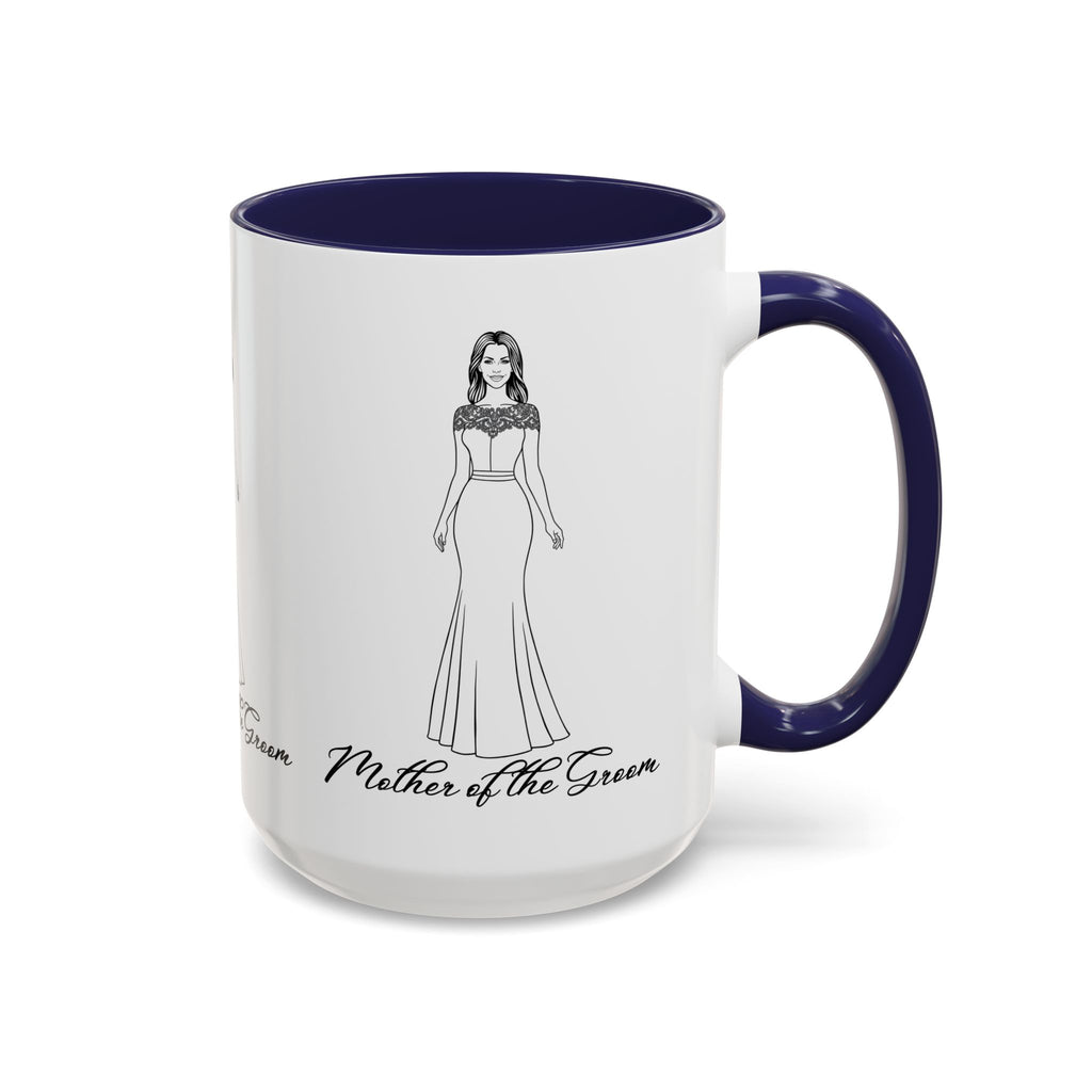 Mother of the Groom Mug-Accent Coffee Mug (11, 15oz)
