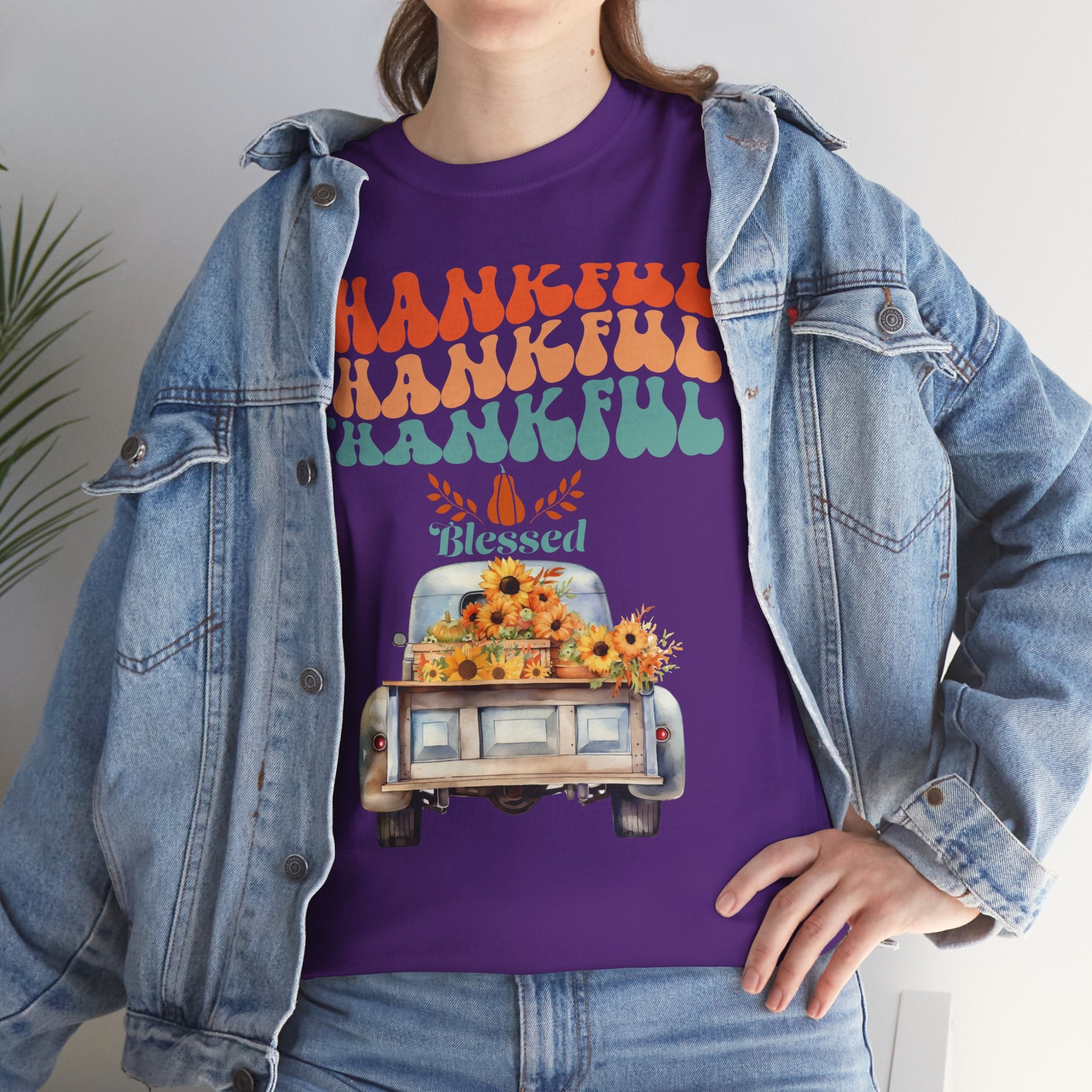 Thankful Vibes Unisex Tee - Perfect for Thanksgiving, Gratitude, Casual Wear, Gifts, Summer Days
