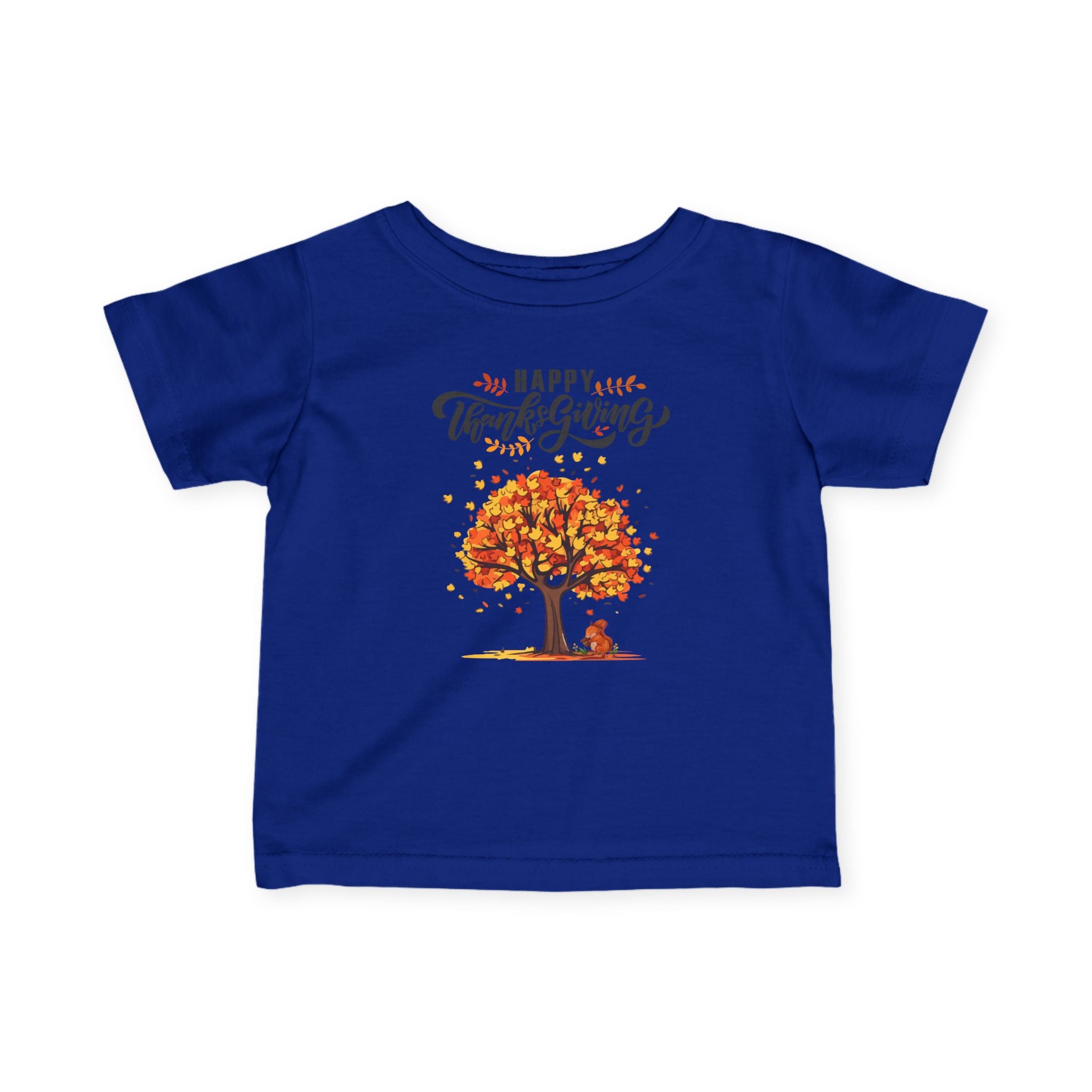 Thanksgiving Infant Tee, Cute Baby Shirt, Fall Baby Clothes, Happy Thanksgiving T-Shirt, Autumn Baby Outfit, Toddler Apparel