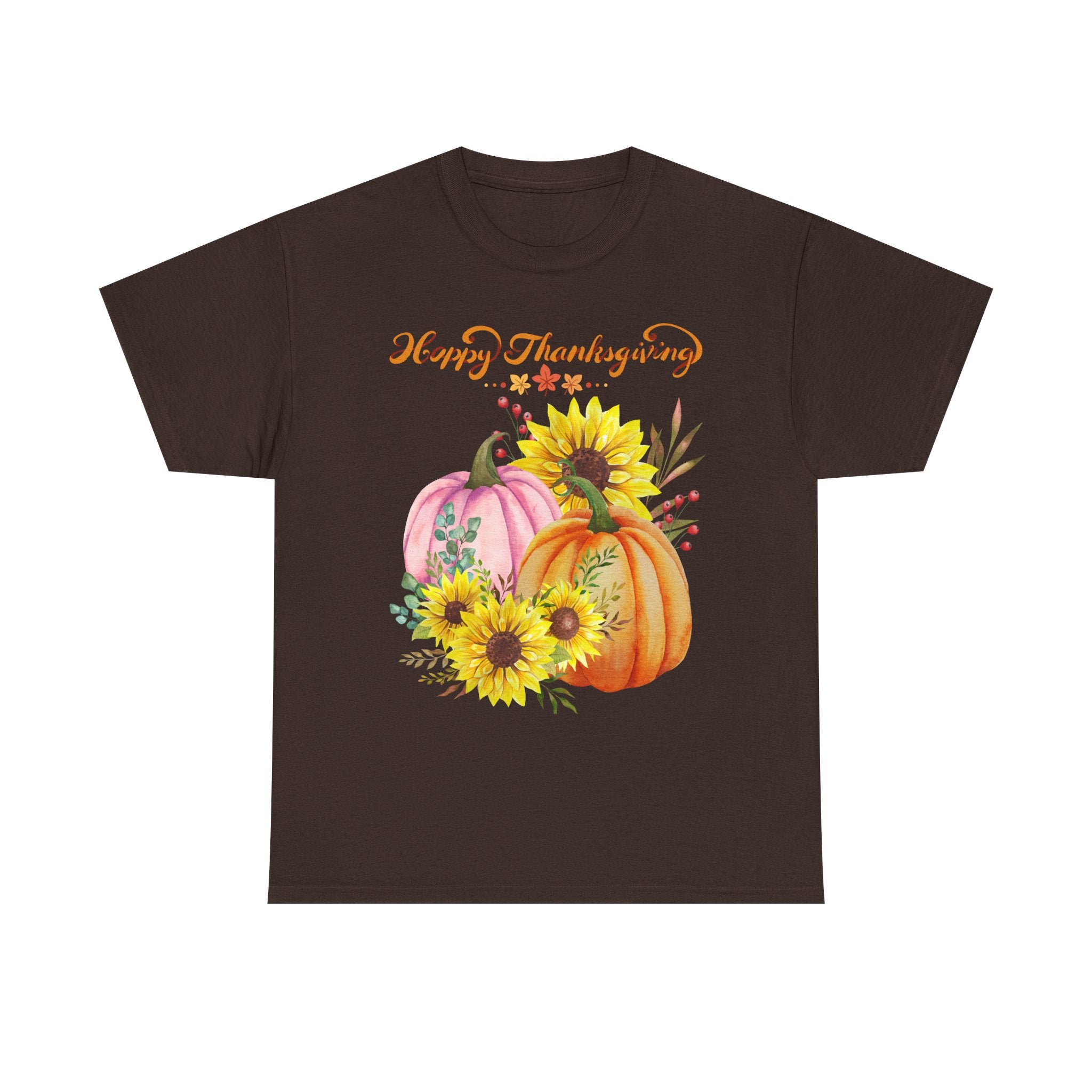 Thanksgiving T-shirts, Pumpkin Tee, Autumn Shirt, Unisex Fall Apparel, Holiday Gift, Cozy Outfit, Harvest Festival Clothing