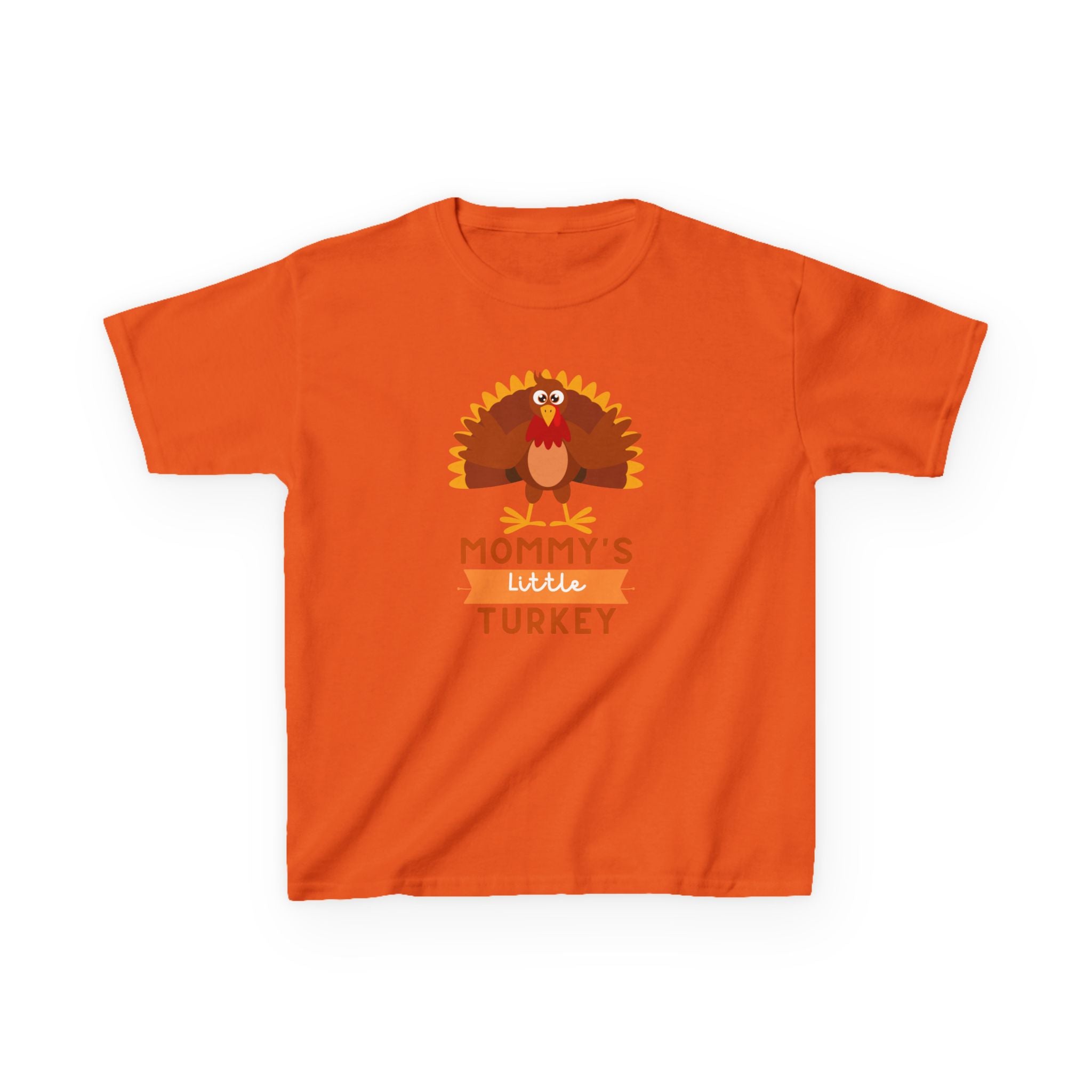 Mommy's Little Turkey Kids Tee - Thanksgiving Gift, Holiday Apparel, Cute Kids Clothing, Family Gathering, Kid's Casual Wear
