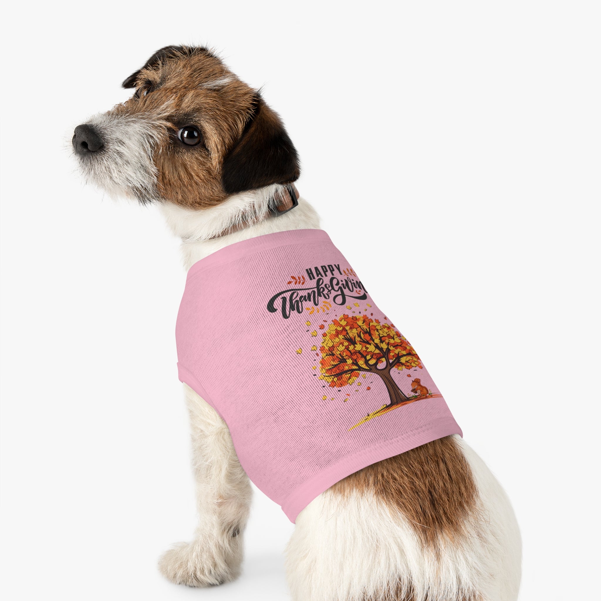 Thanksgiving Pet Tank Top, Dog Shirt, Fall Apparel, Cute Dog Clothes, Pumpkin Spice Season