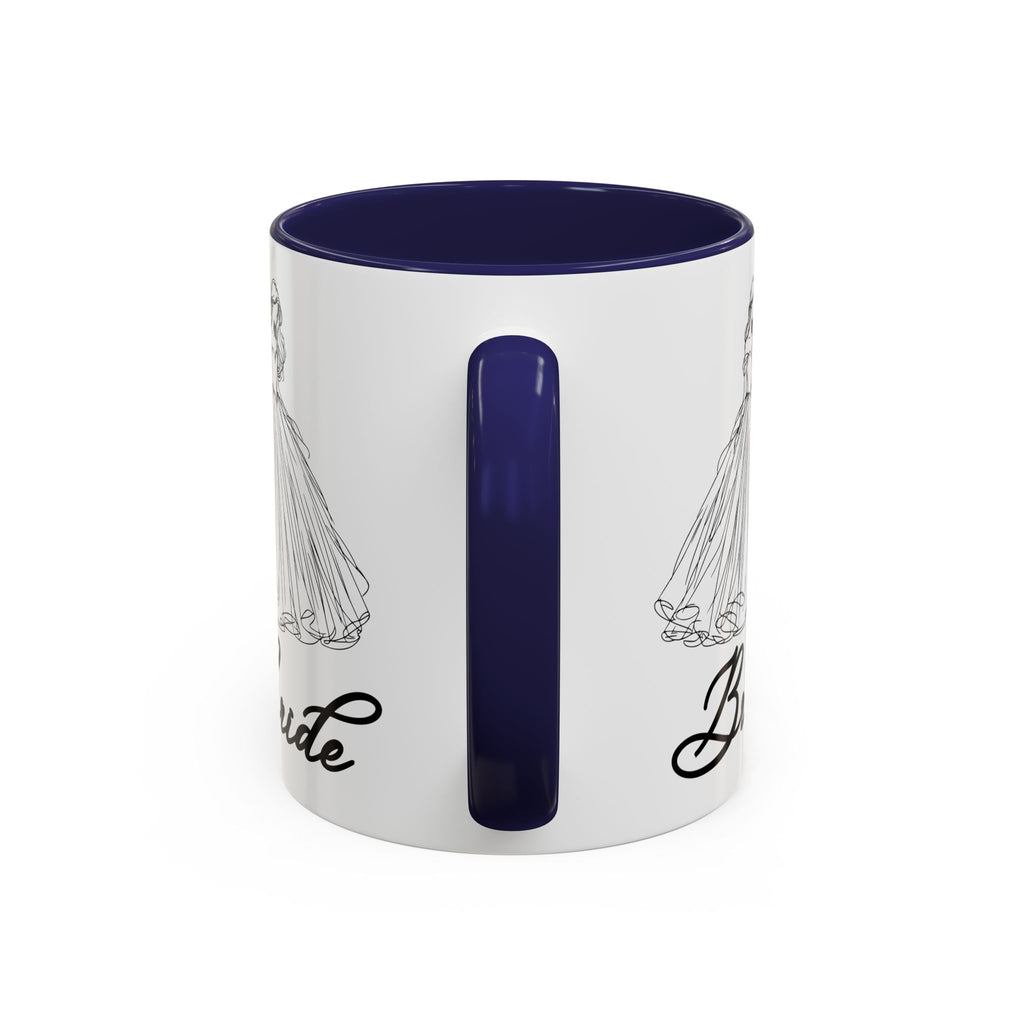 Bride Mug | Elegant Wedding Dress Design | Bridal Shower Gift & Keepsake