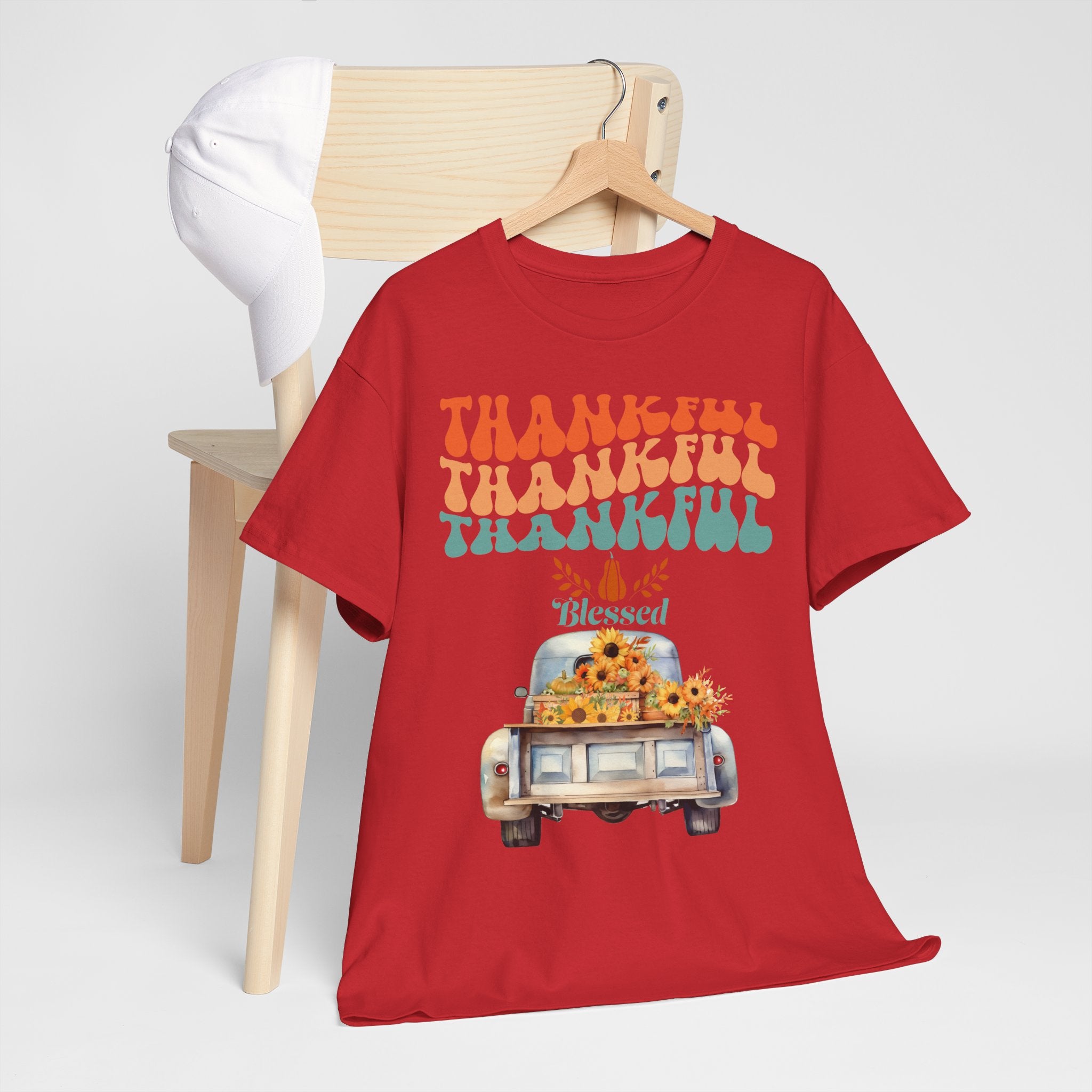 Thankful Vibes Unisex Tee - Perfect for Thanksgiving, Gratitude, Casual Wear, Gifts, Summer Days