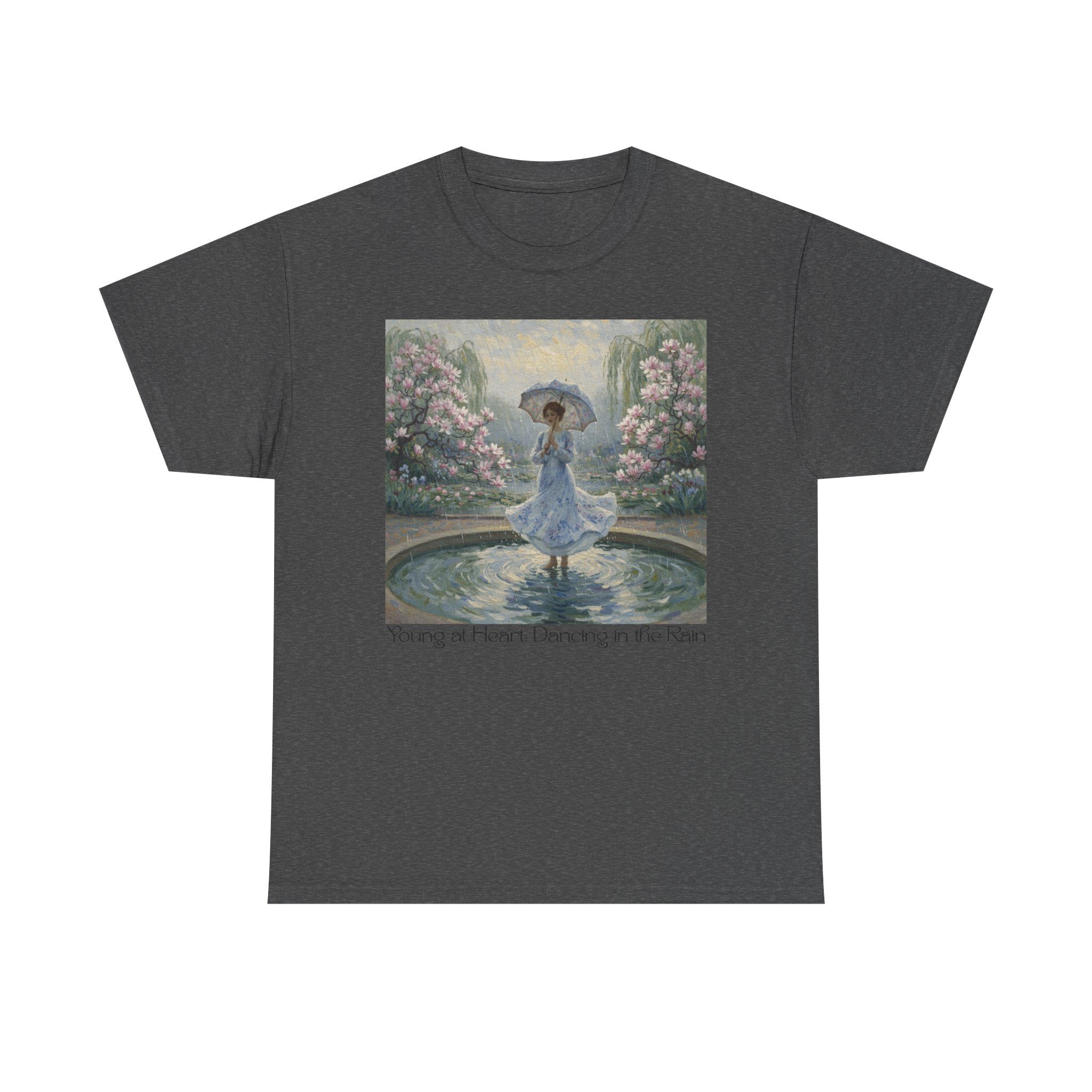 Elegant Floral Dance Unisex Tee, Casual Wear, Art Lover Gift, Spring Fashion, Unique Graphic Shirt